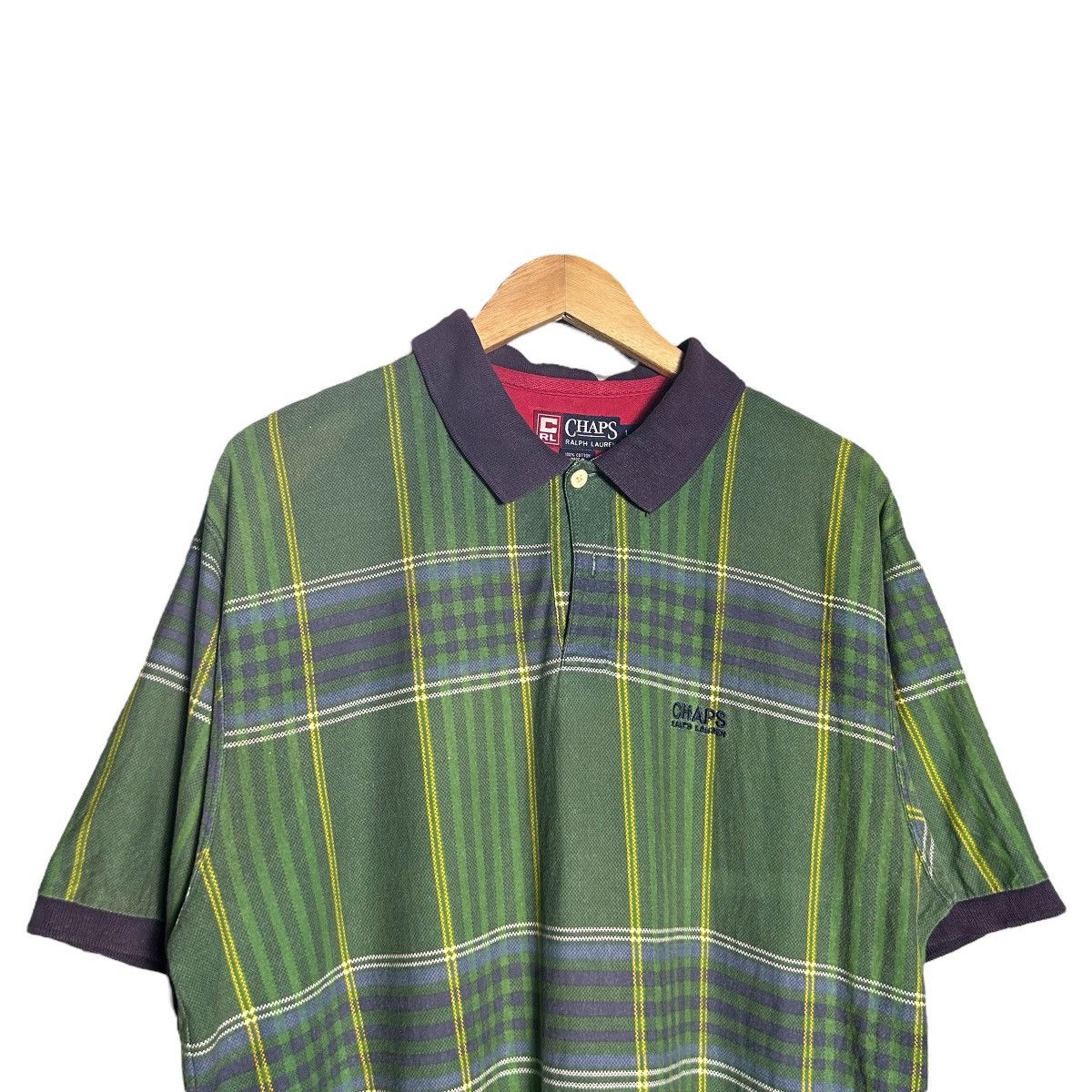 Chaps Vintage Chaps Ralph Lauren Polo Shirt Size US L / EU 52-54 / 3 - 3 Thumbnail