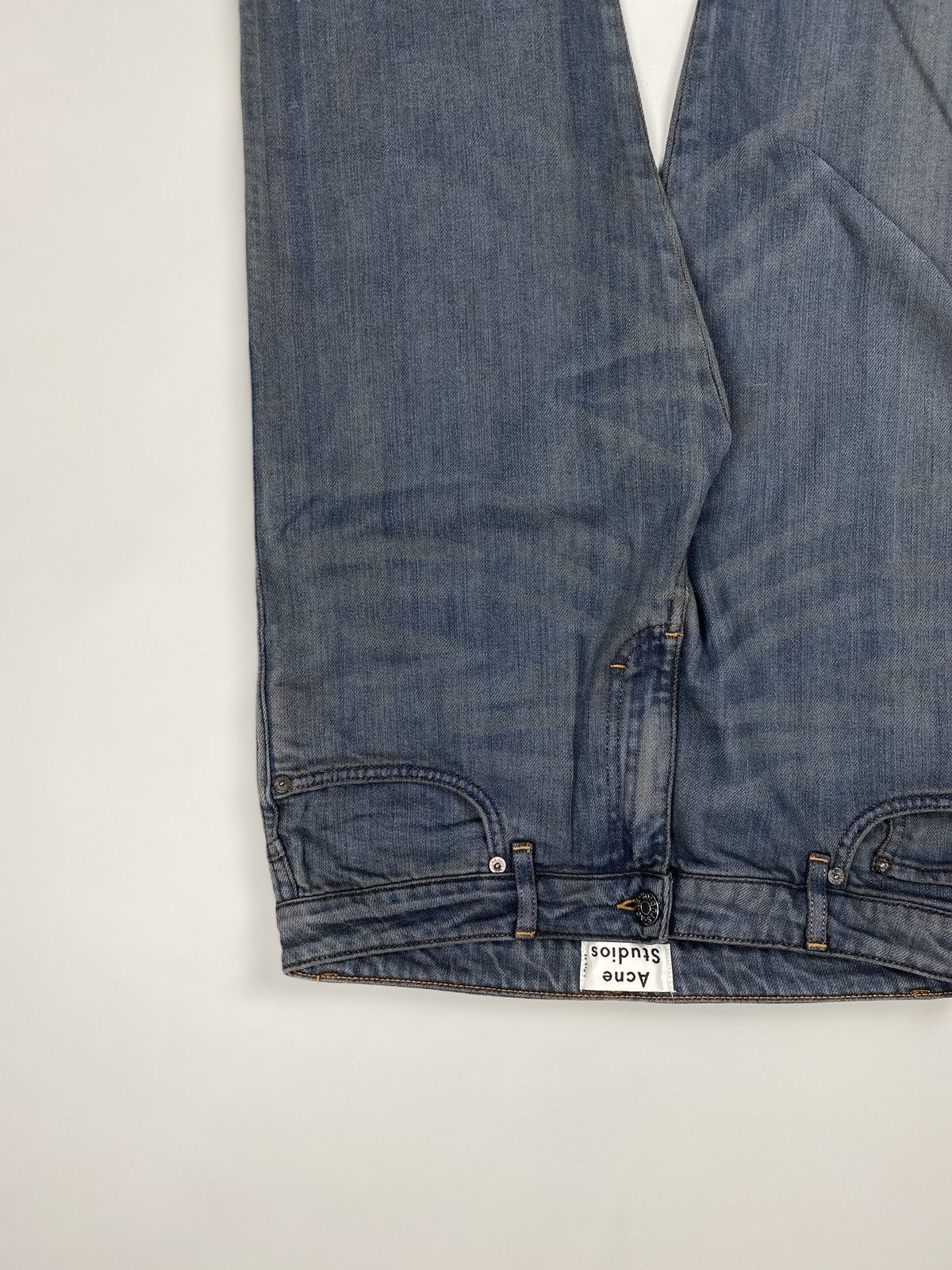 Acne Studios Acne Studios Pop Coal ladies cropped boyfriend jeans size 36 Size 25" / US 0 / IT 36 - 9 Thumbnail