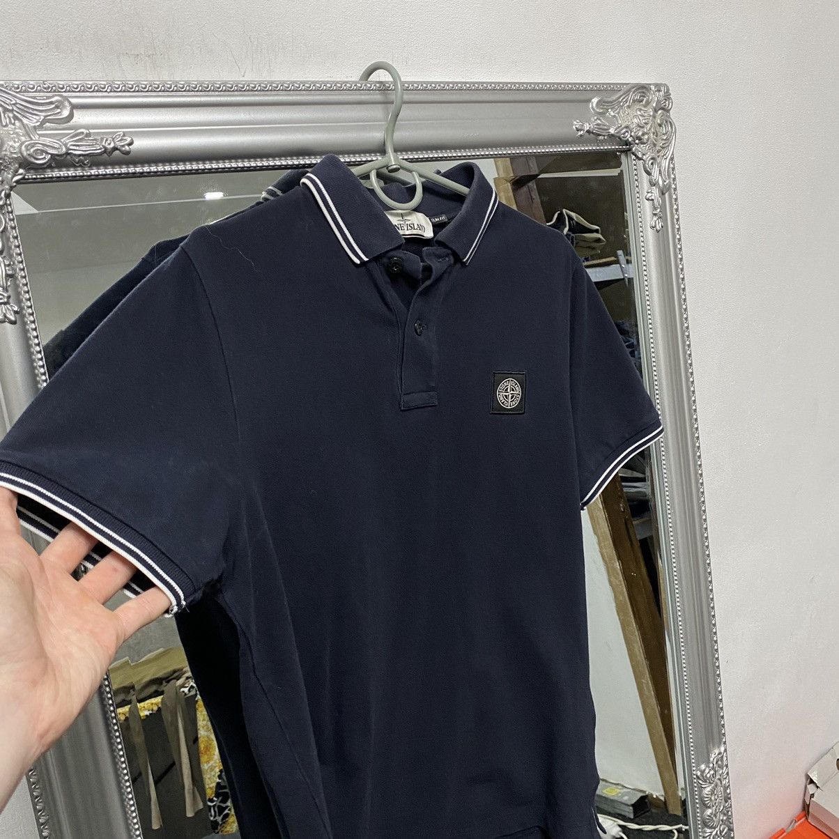 Stone Island Vintage Stone Island Polo Shirt Patch Program Size US S / EU 44-46 / 1 - 4 Thumbnail