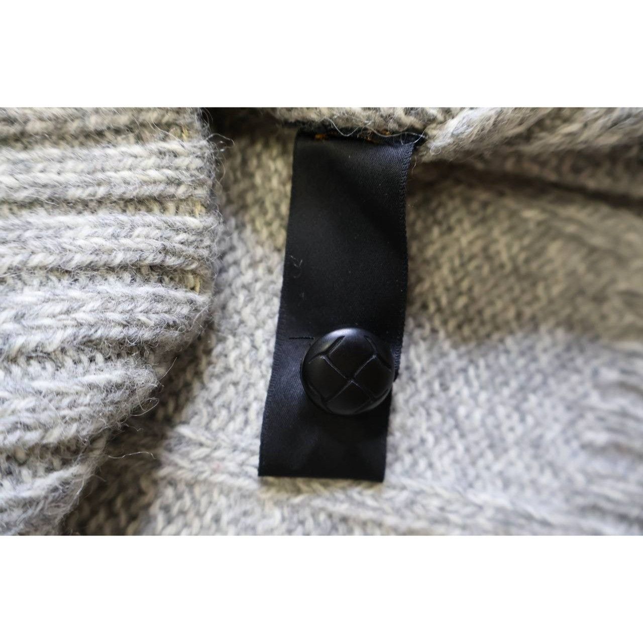 Eddie Bauer Vintage 1990s Eddie Bauer Mens Striped Wool Cowl Neck Size US L / EU 52-54 / 3 - 6 Thumbnail