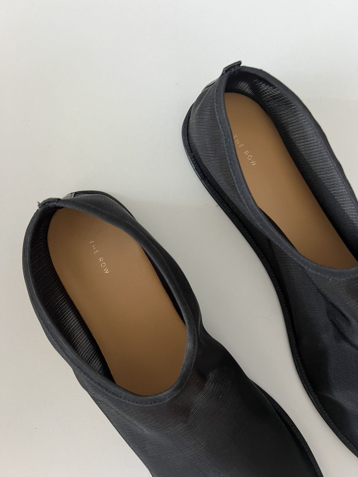The Row Sock Mesh Flats Slippers in black Size US 7 / IT 37 - 2 Thumbnail