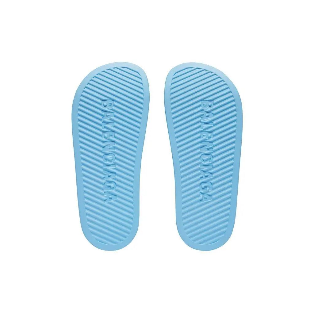 Balenciaga o1la1rc1a0425 Chunky Slide Sandals in Blue Size US 6 / IT 36 - 7 Thumbnail