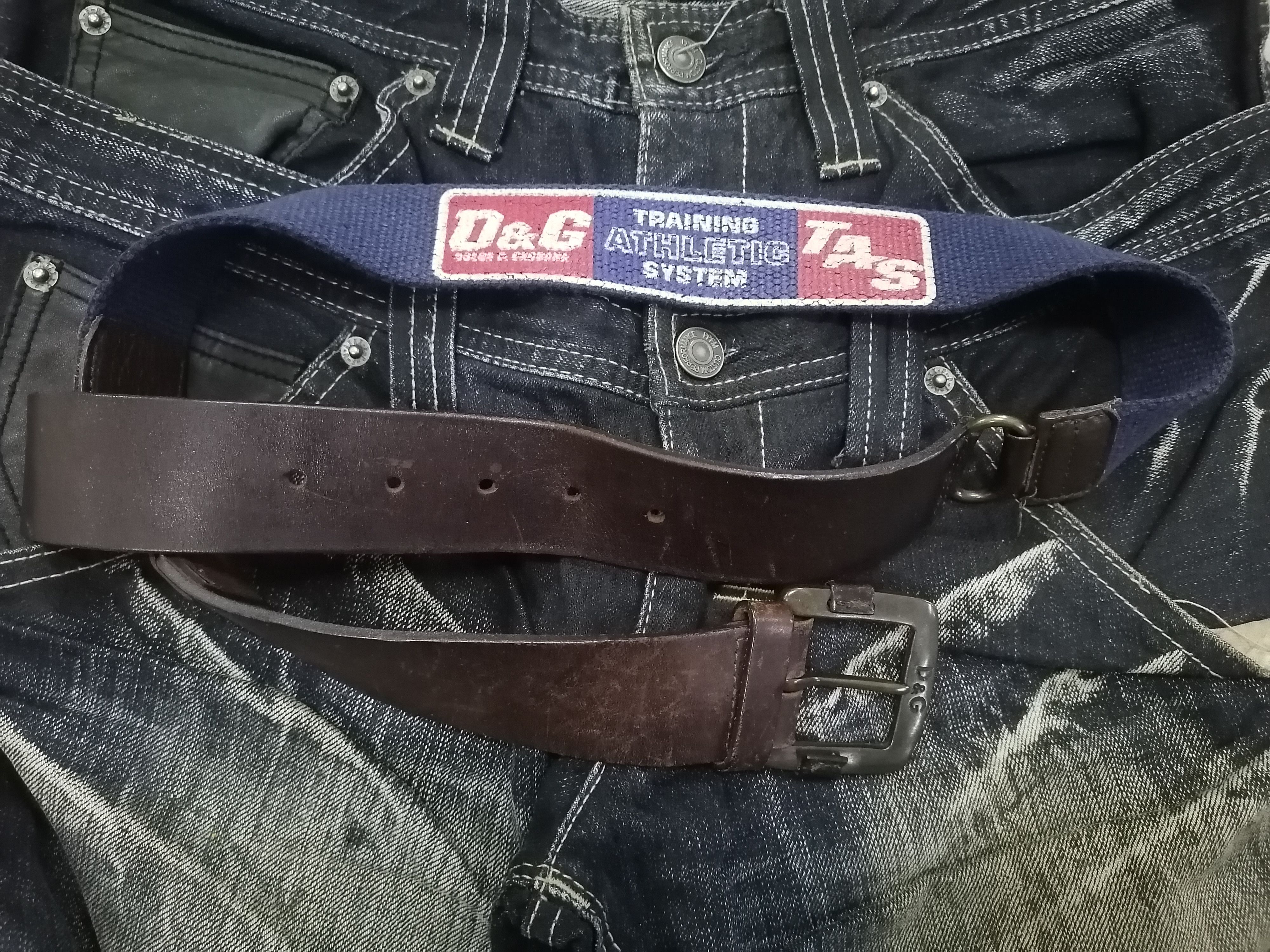 Dolce & Gabbana × Vintage Dolce & Gabbana Training Athletic System Belts Size ONE SIZE - 4 Thumbnail