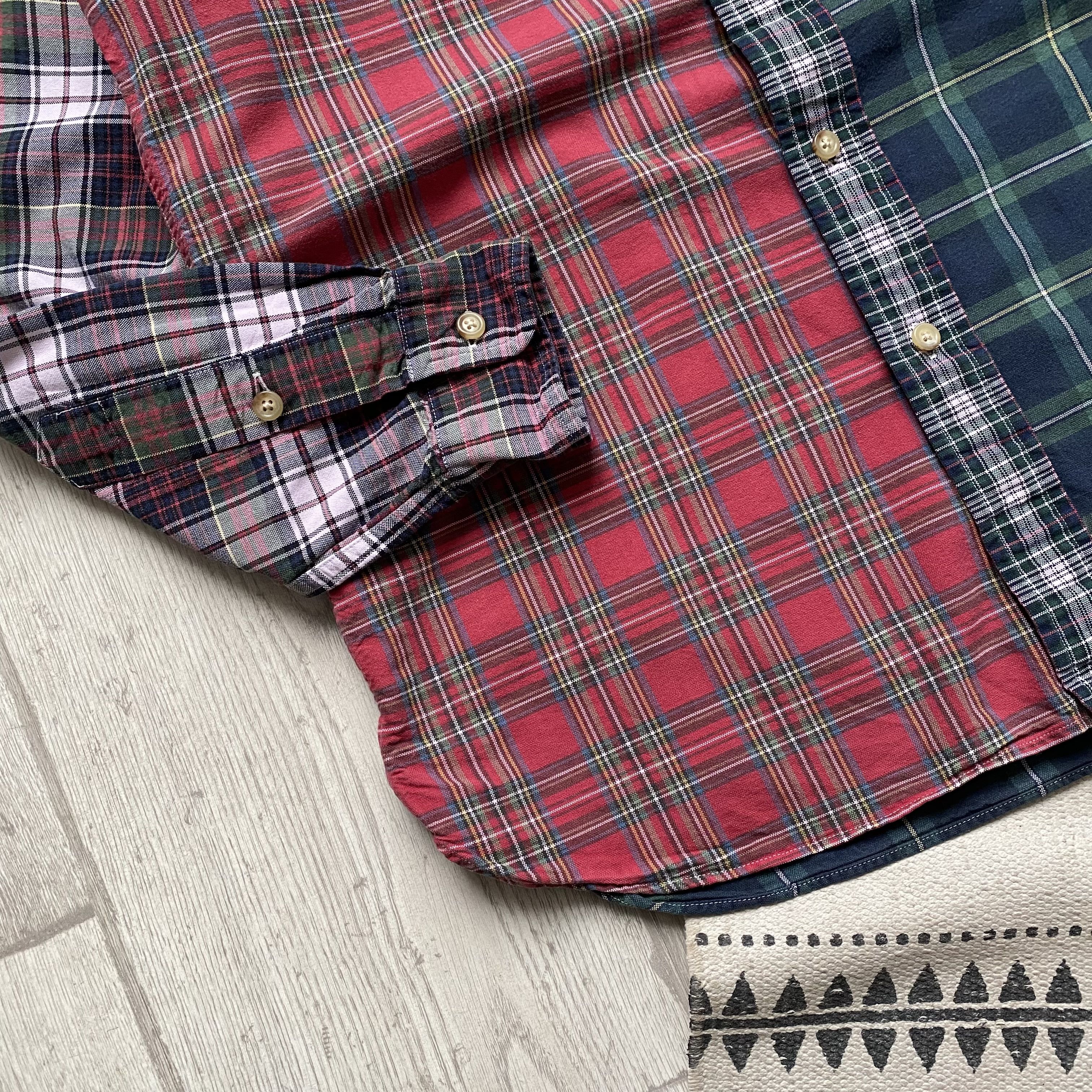Polo Ralph Lauren Polo Ralph Lauren Flannel Rebuild Shirt Button Up Size US S / EU 44-46 / 1 - 7 Thumbnail