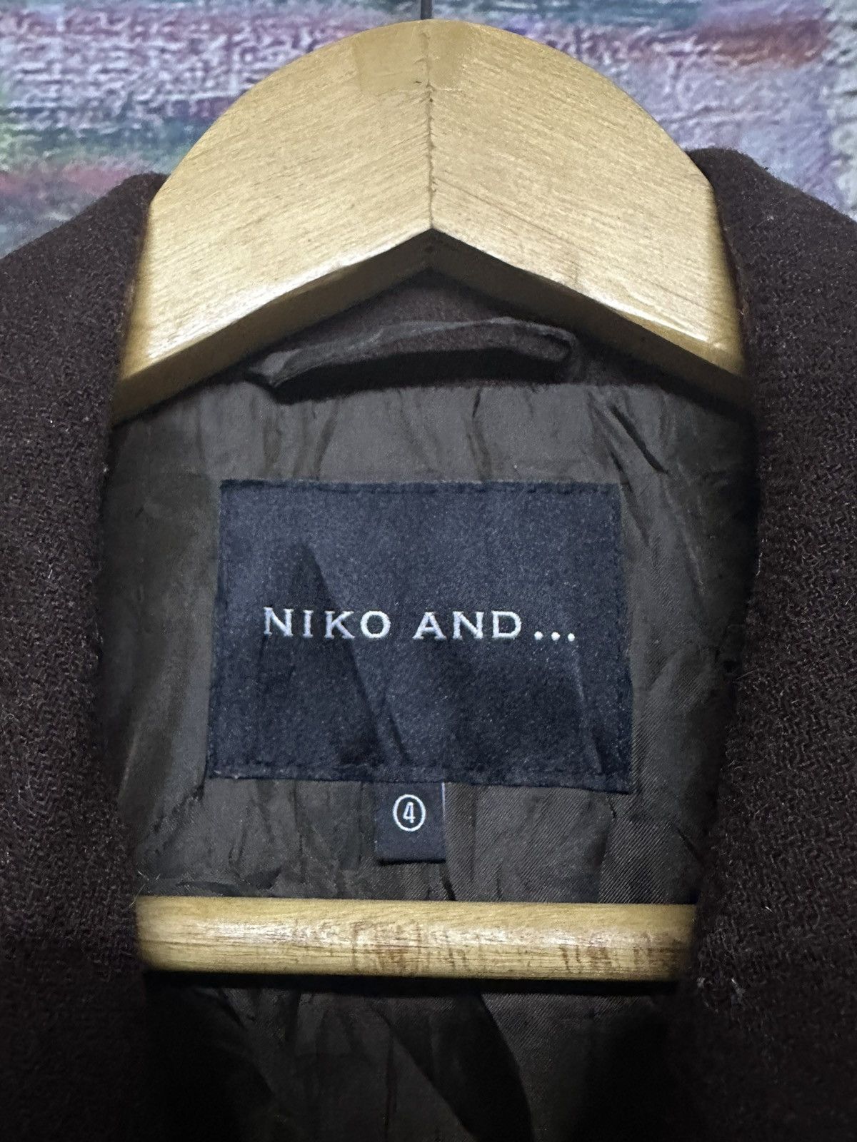 Japanese Brand Niko And wool jacket Size US L / EU 52-54 / 3 - 7 Thumbnail