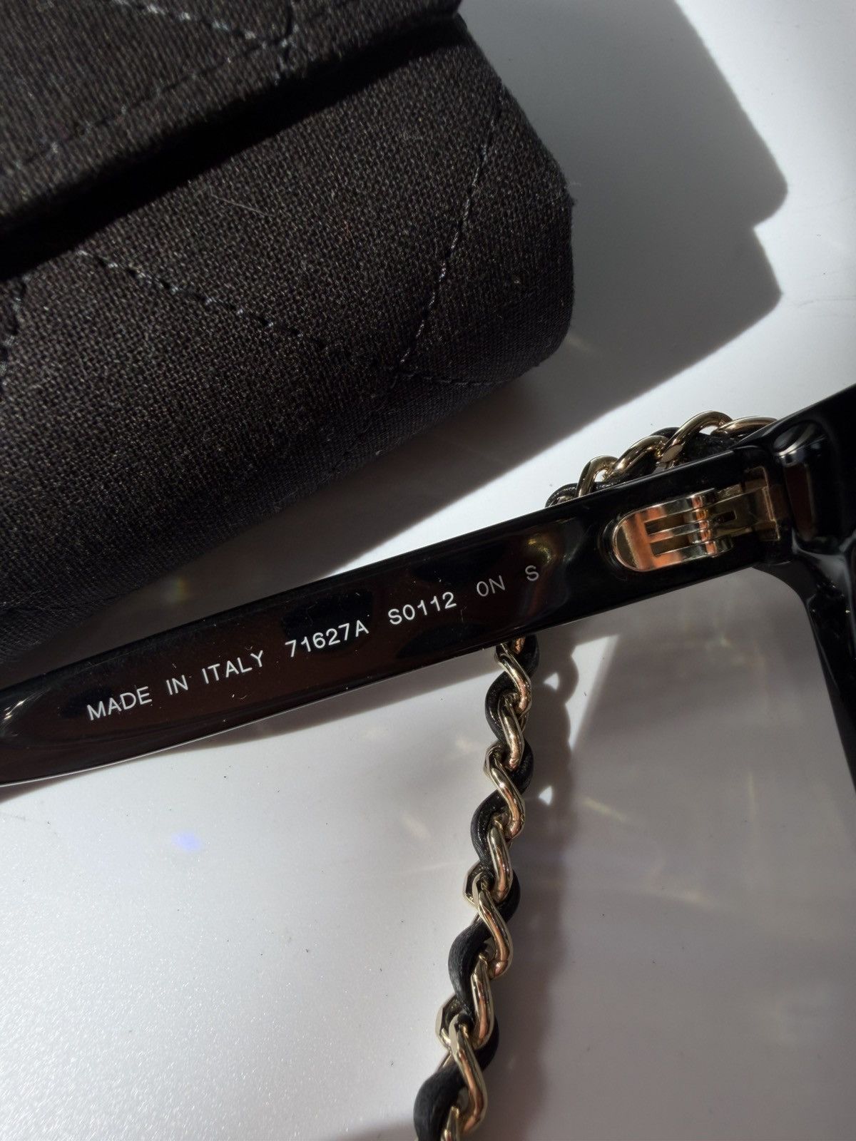 Chanel Chanel Rectangular Coco Mark Chain Sunglasses Size ONE SIZE - 8 Thumbnail