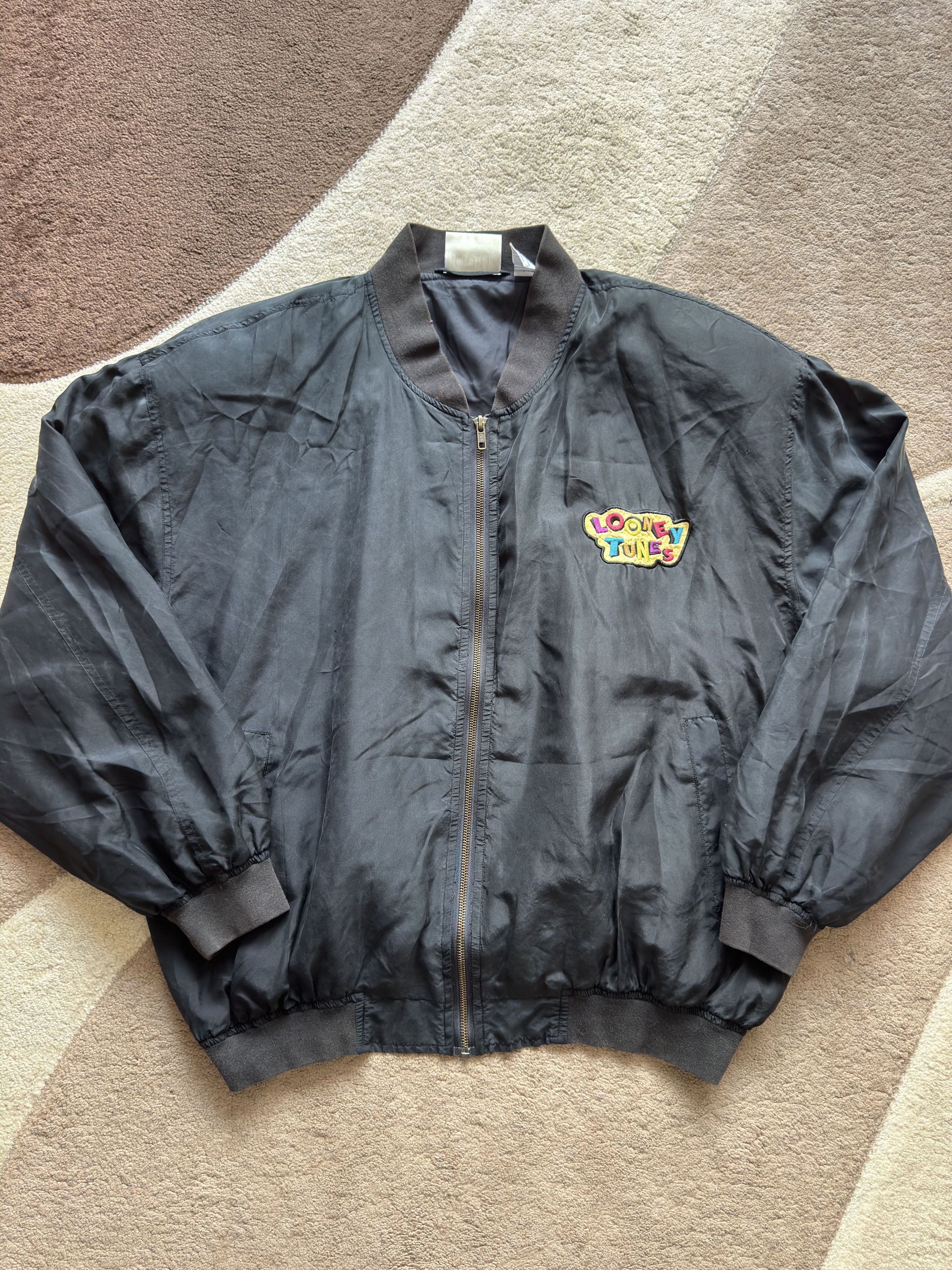 Cartoon Network Vintage 90s 1993 Tweety Looney Tunes USA Bomber Jacket Size US L / EU 52-54 / 3 - 4 Thumbnail