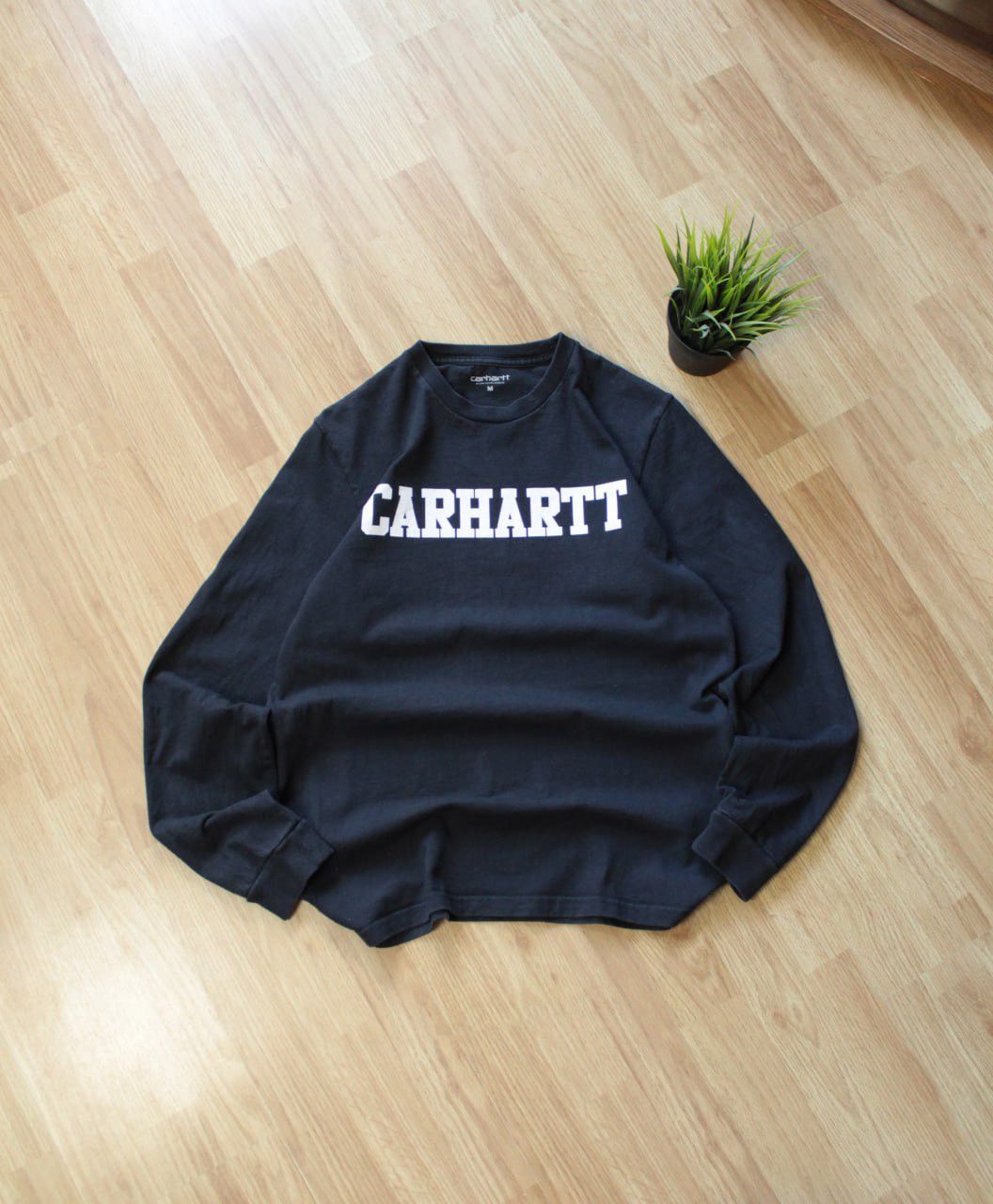 Carhartt 🔥 Rare Long Sleeve Carhartt WIP T-Shirt Logo Y2K Pullover Size US M / EU 48-50 / 2 - 1 Thumbnail