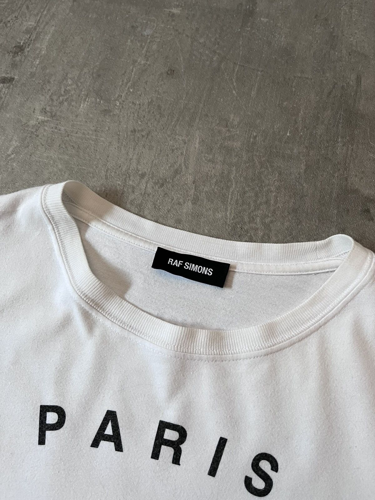 Raf Simons Raf Simons S/S 2019 Montreuil Paris T-shirt white Size US M / EU 48-50 / 2 - 9 Thumbnail