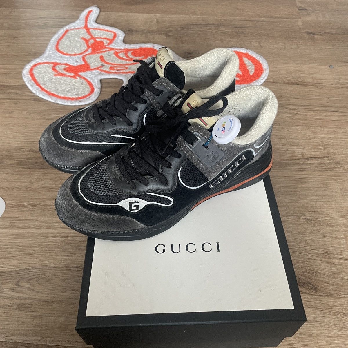 Gucci Gucci Ultrapace Sneakers Size US 9.5 / EU 42-43 - 13 Thumbnail