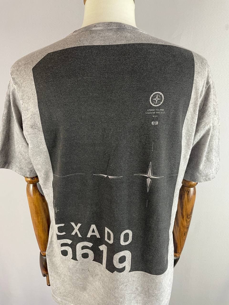 Stone Island Shadow Project Stone Island Shadow Project Dark Grey Tee T Shirt Size US L / EU 52-54 / 3 - 8 Thumbnail