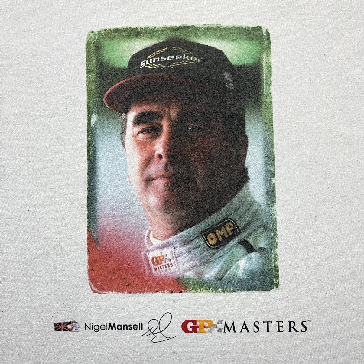 Formula 1 × Vintage Vintage Nigel Mansell Formula F1 Racing Driver Tee GP Master Size US L / EU 52-54 / 3 - 3 Thumbnail