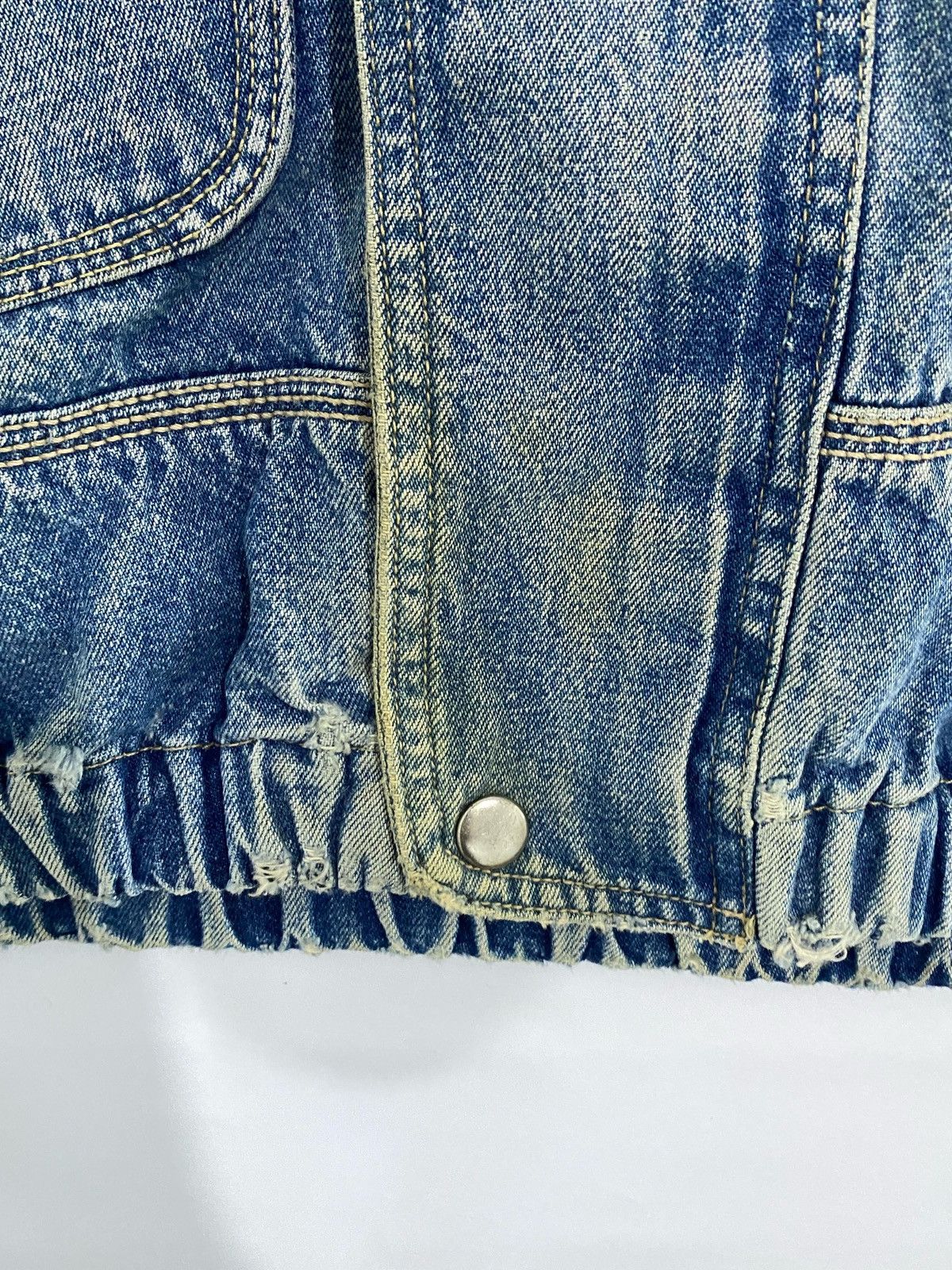 Vintage Vintage Paddocks Jean Bomber Jacket Size US S / EU 44-46 / 1 - 8 Thumbnail