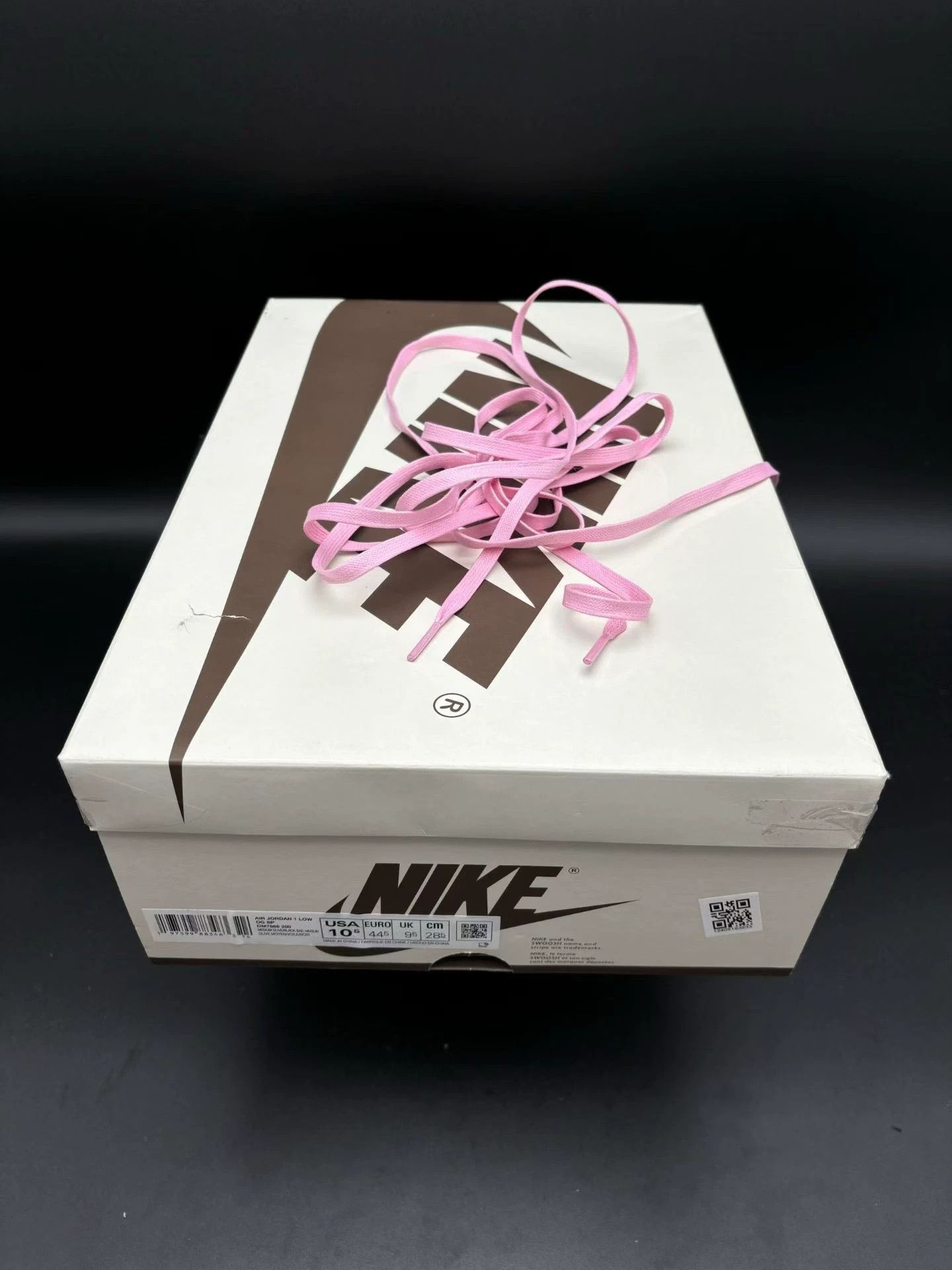 Nike AJ1 TS Reverse Swoosh 8.0 Beige, Size 44.5 Size US 11.5 / EU 44-45 - 9 Thumbnail