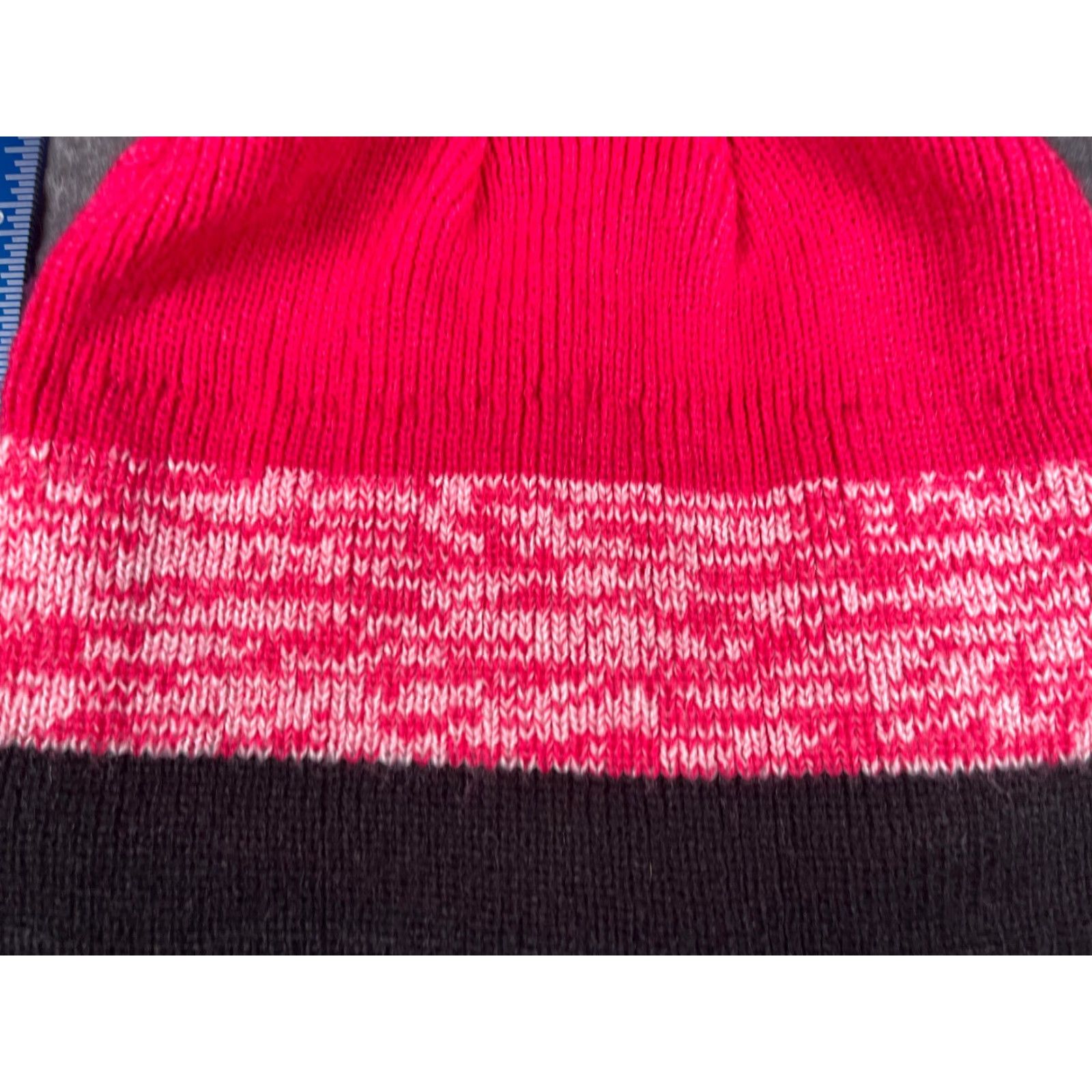 Pinko isotoner Beanie Toque Womens One Size Pink Knit Acrylic Polyester Lined Hat/Cap Winter Ski Womens OS Pink Beanie Size ONE SIZE - 2 Thumbnail