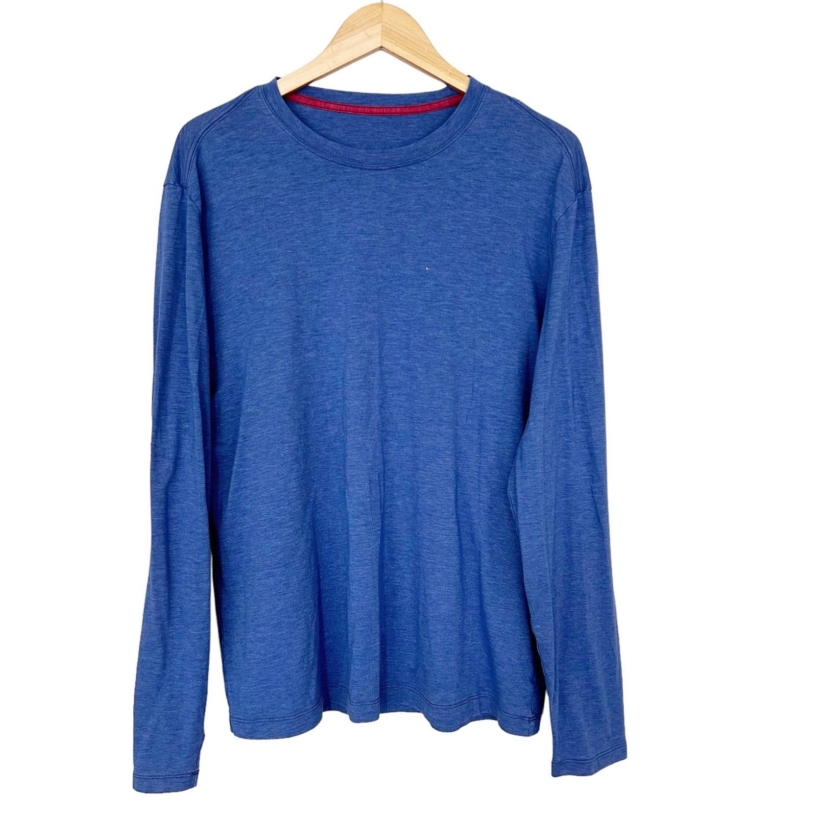 Lululemon Lululemon Blue Long Sleeve Shirt Sz L Mens Size US L / EU 52-54 / 3 - 1 Thumbnail