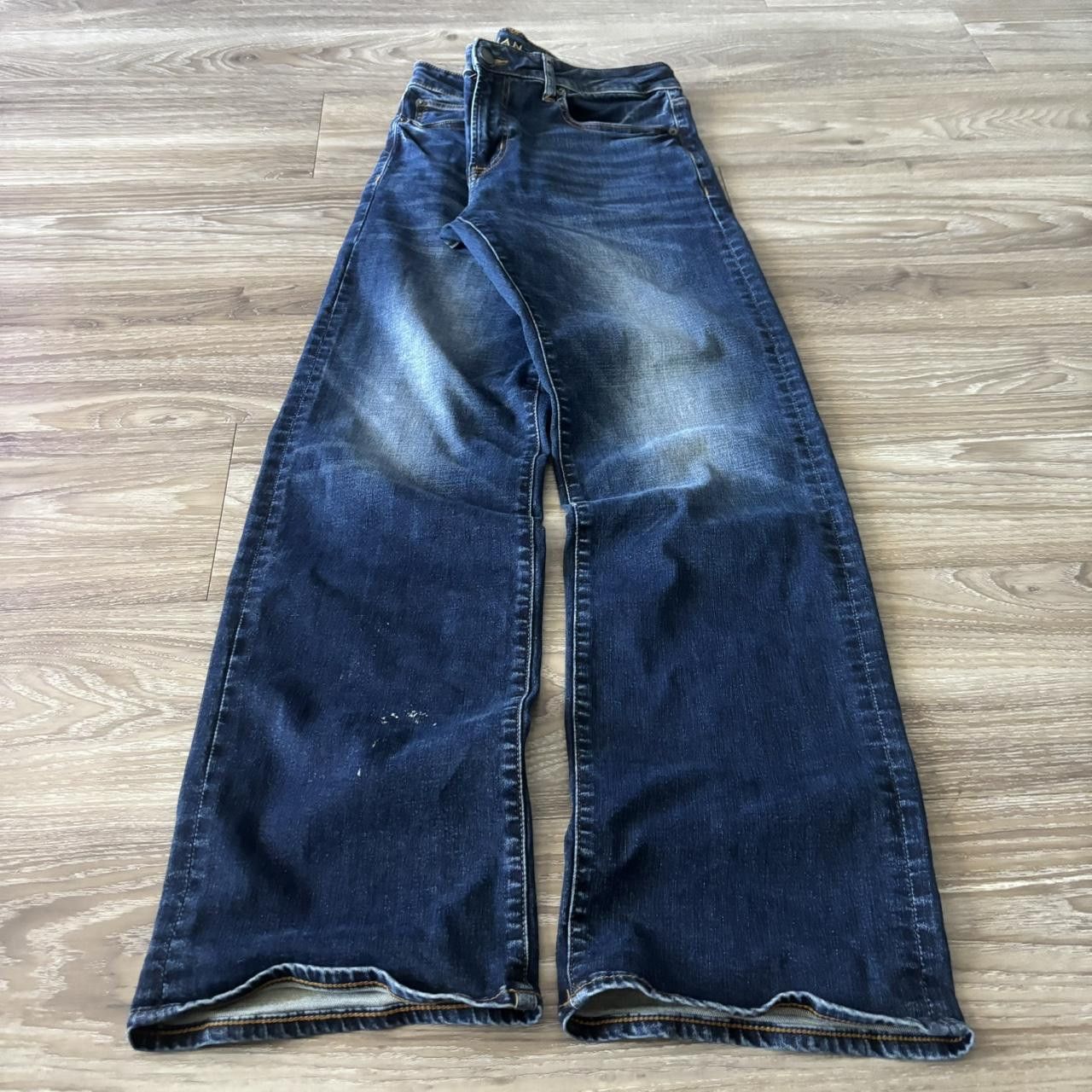 Vintage Crazy Vintage Y2K/2000s Grunge Dark Wash Bootcut Denim Jeans! 32x32 Size US 32 / EU 48 - 3 Thumbnail