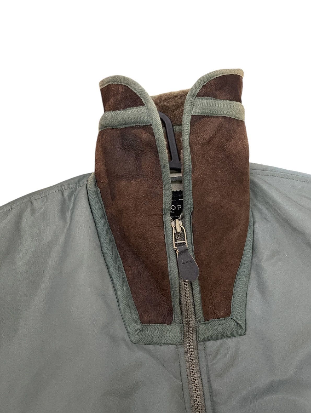Leather Chop Series Fur Collar Bomber Jacket Size US L / EU 52-54 / 3 - 11 Thumbnail