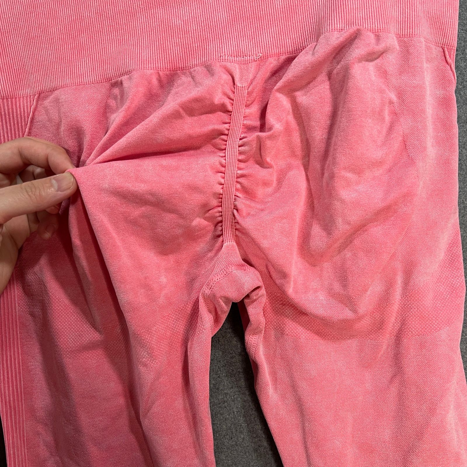 Other Workout 2 PC Crop Top Long Sleeve and Bottom Pink Size L Size L / US 10 / IT 46 - 10 Thumbnail