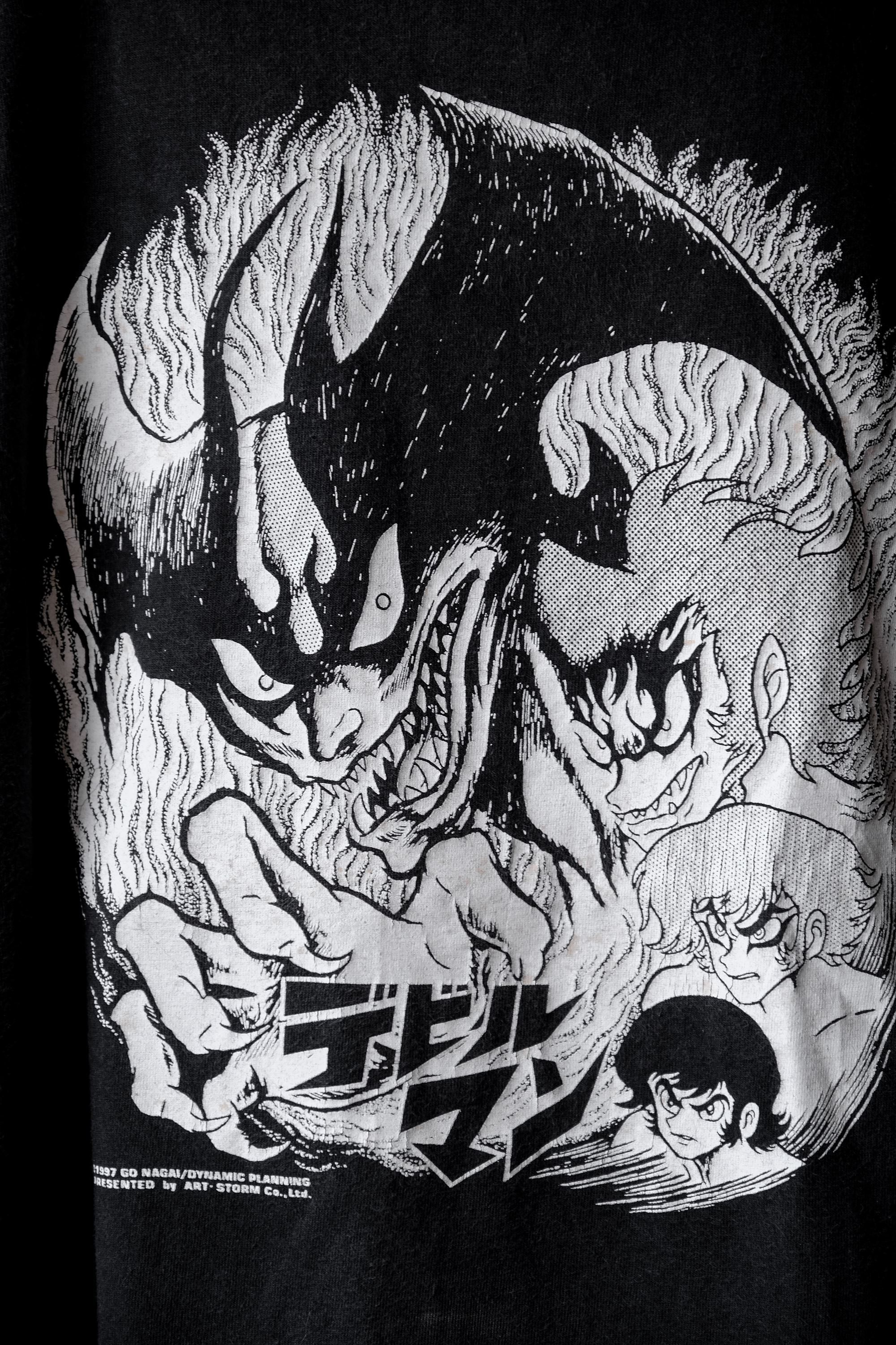 Vintage 1997 DevilMan by GO NAGAI/DINAMIC PLANNING Manga Tee Size US M / EU 48-50 / 2 - 1 Thumbnail