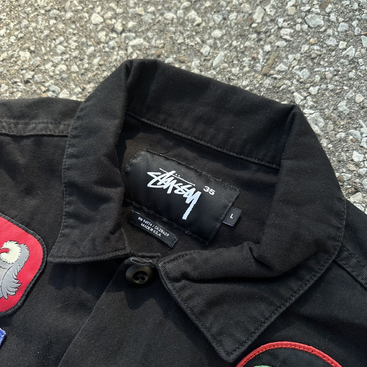 Stussy × Vintage Vintage Rare Stussy Jacket Size US L / EU 52-54 / 3 - 6 Thumbnail