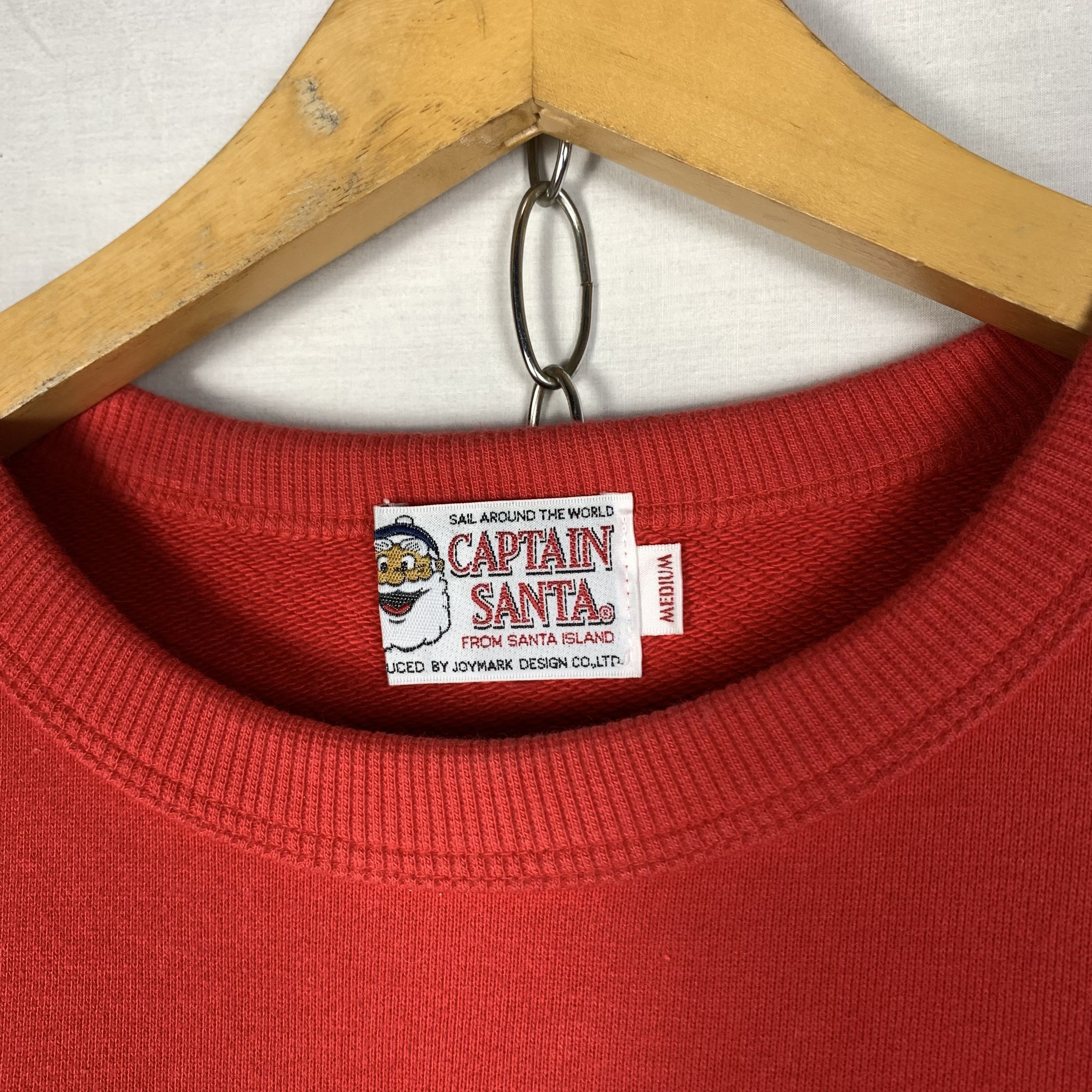 Cartoon Network Vintage Captain Santa Sweatshirt Crewneck Size US M / EU 48-50 / 2 - 5 Thumbnail