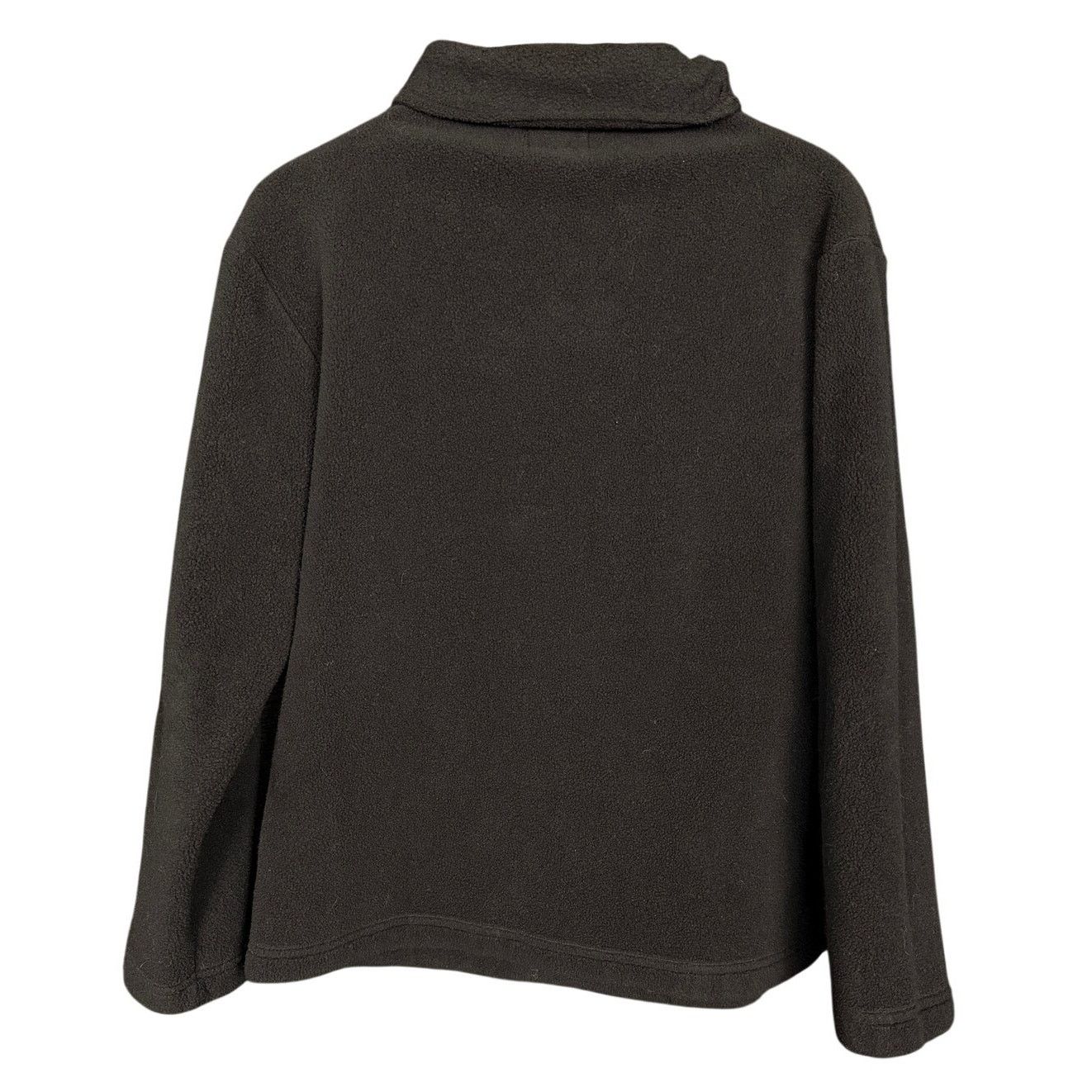 Faconnable Faconnable Black Fleece Turtleneck Pullover Sweatshirt S Size S / US 4 / IT 40 - 2 Thumbnail