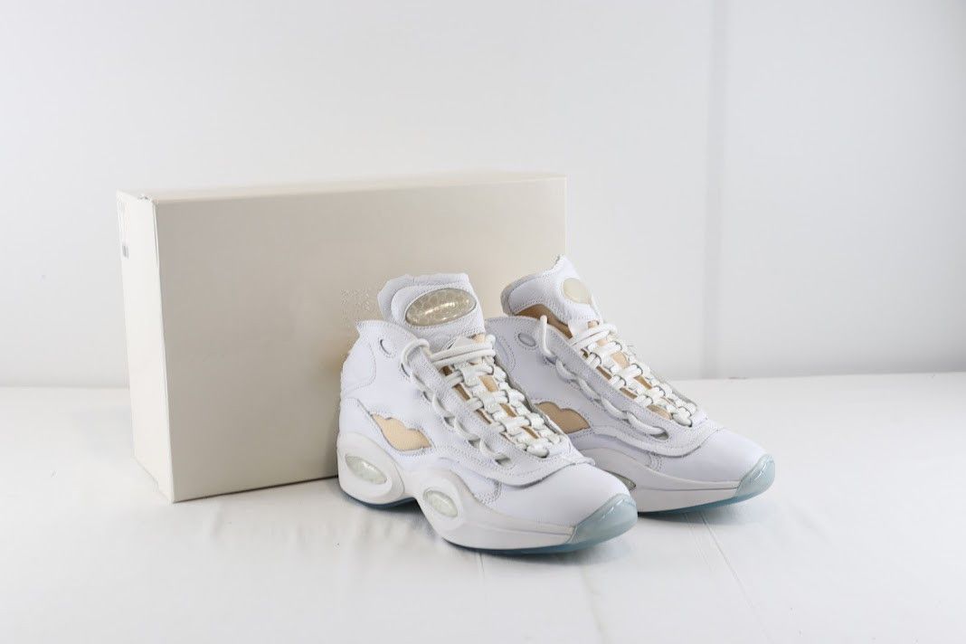 Maison Margiela × Reebok o1rshd1 Basketball Sneakers in White Size US 7.5 / EU 40-41 - 14 Thumbnail