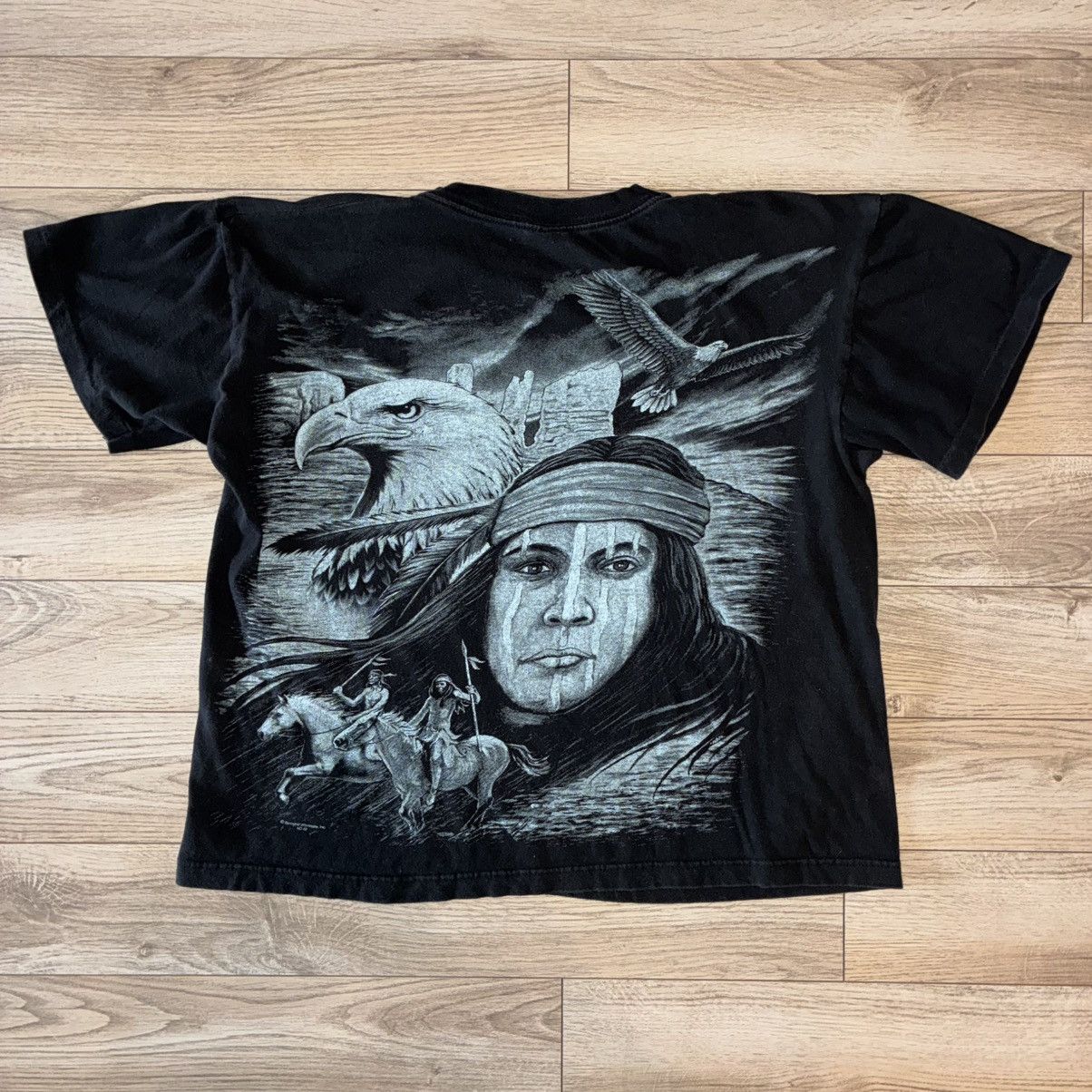 Other 90s Native American aop cotton tee shirt Size US XL / EU 56 / 4 - 4 Thumbnail