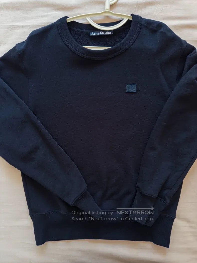 Acne Studios Acne Studios Smiley sweatshirt, black Size US M / EU 48-50 / 2 - 1 Thumbnail