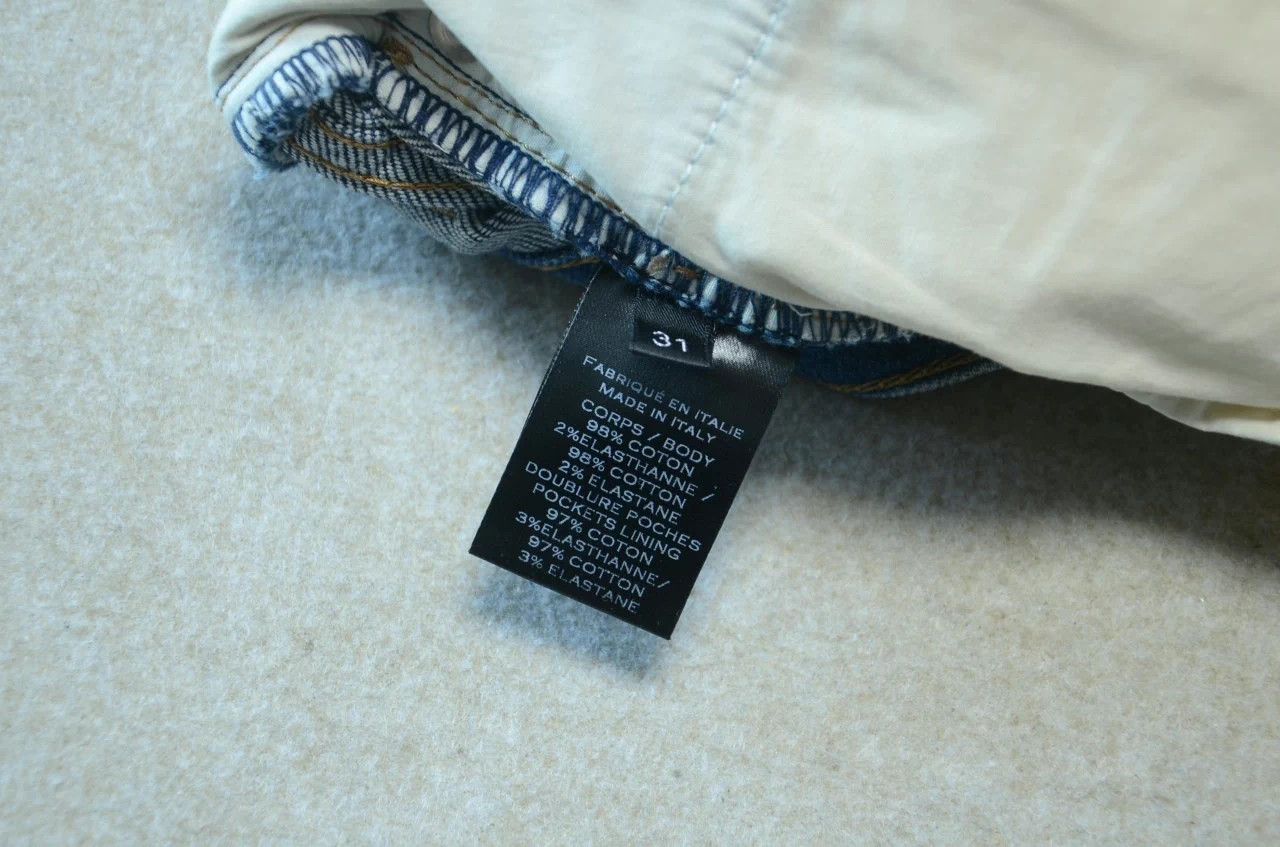 Balmain Balmain 18SS Biker Knee Pleat Washed Jeans Size US 31 - 8 Thumbnail