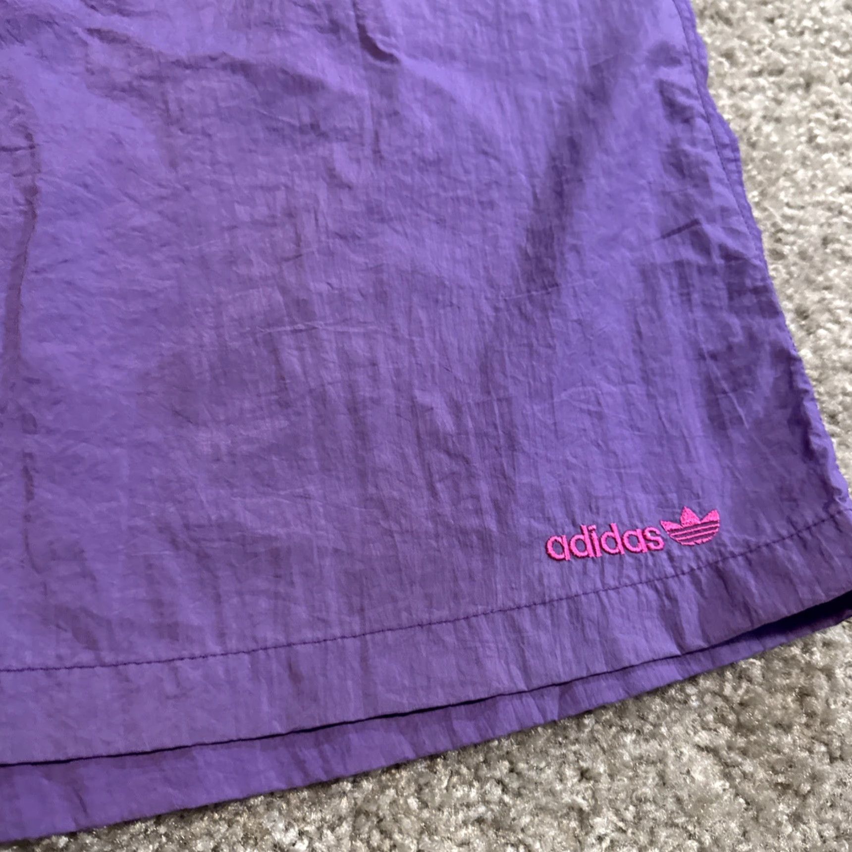 Adidas VINTAGE Adidas Sportswear Purple Bathing Suit Board Swim Shorts Mens XL Size US 36 / EU 52 - 4 Thumbnail