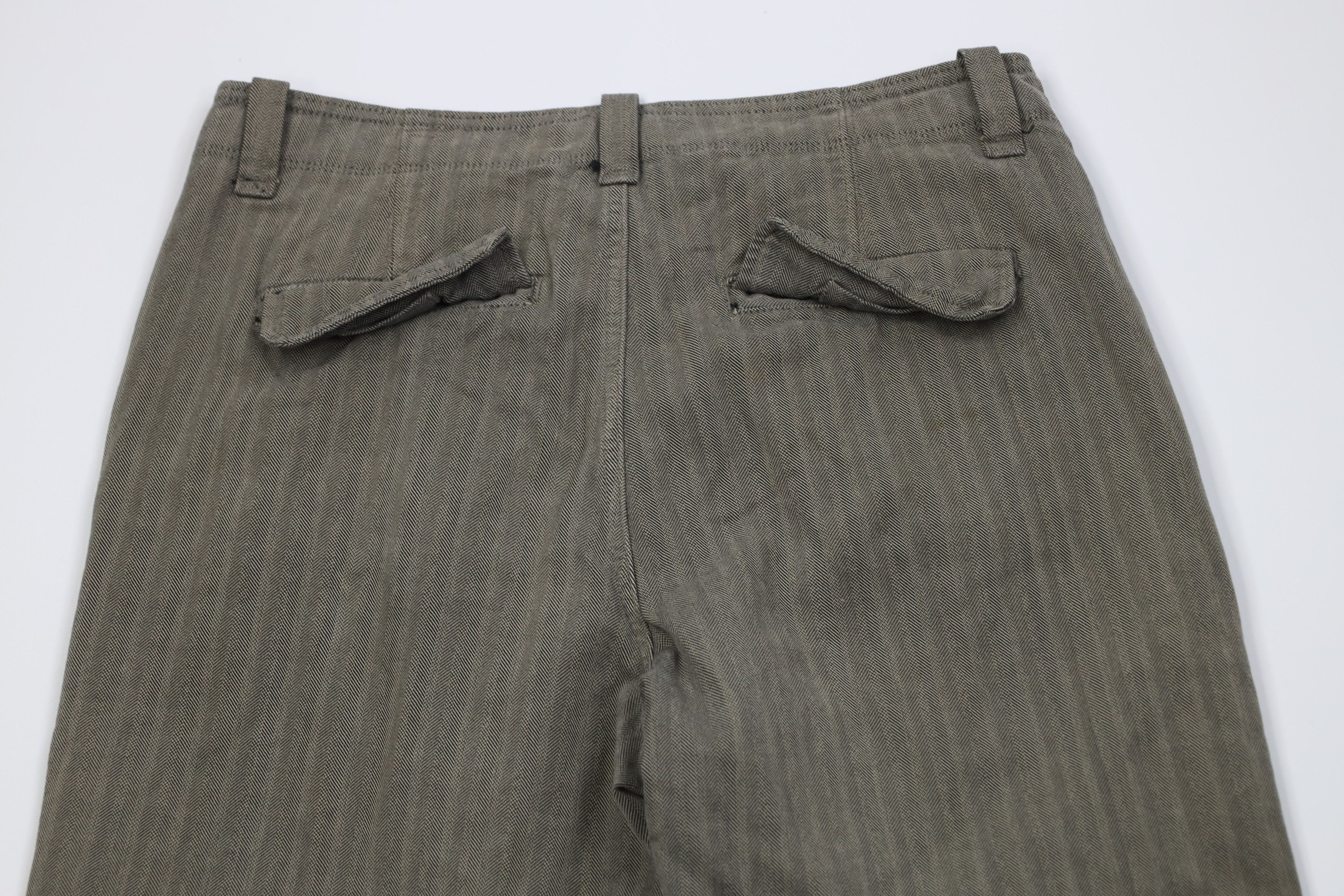 Gap Vintage Y2K Gap Twill Boot Fit Wide Leg Pants Green Size US 34 / EU 50 - 10 Thumbnail