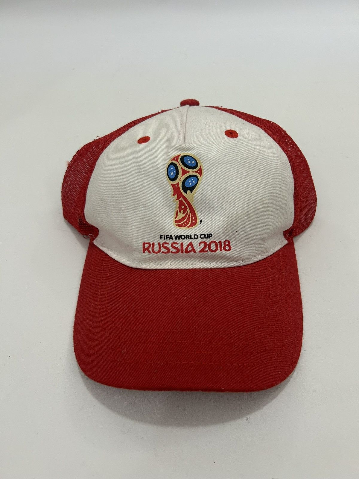 Vintage 2018 FIFA World Cup Russia Adjustable Trucker Hat Size ONE SIZE - 1 Thumbnail