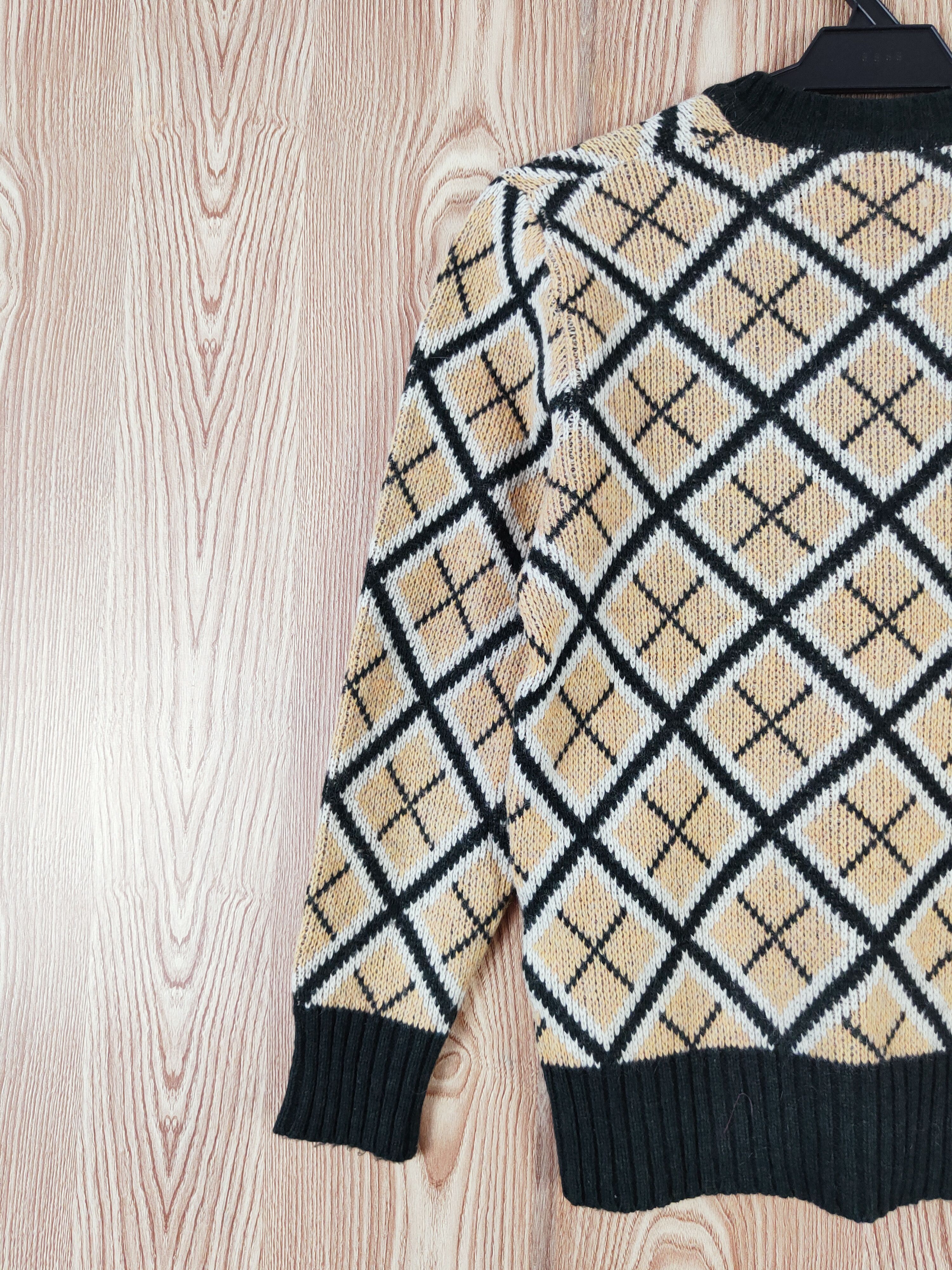 Homespun Knitwear × Japanese Brand × Vintage P&G Green Beige Knitwear Sweatshirts #W748 Size US S / EU 44-46 / 1 - 8 Thumbnail
