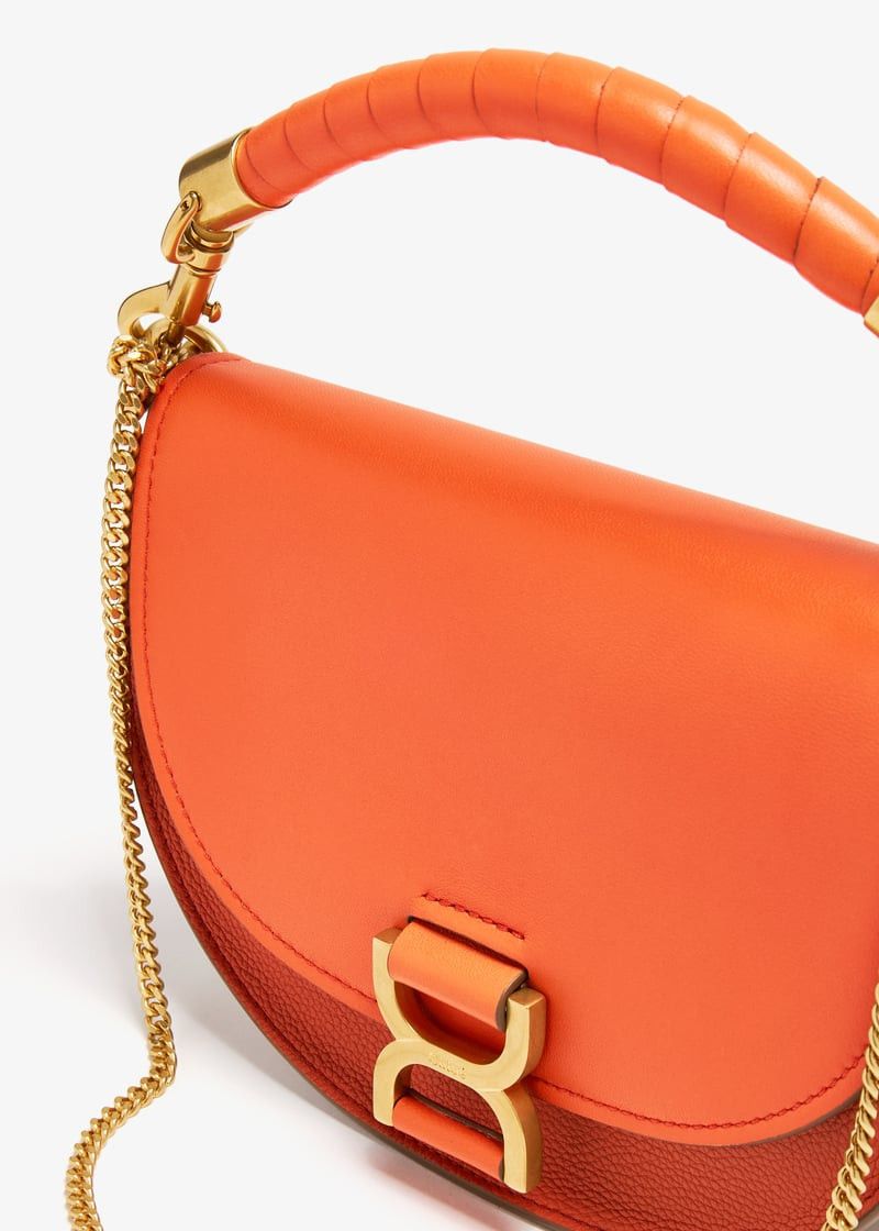 Chloe o1loc1c0525 CHC24 Size: OS / Marcie Chain Flap Bag Orange Size ONE SIZE - 2 Thumbnail