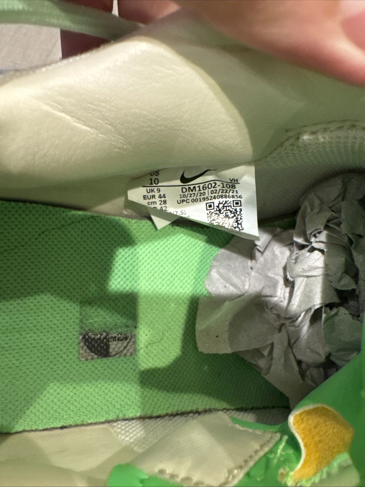 Nike × Off-White Nike Off White Dunk Low lot 7 of 50 Size US 10 / EU 43 - 8 Thumbnail