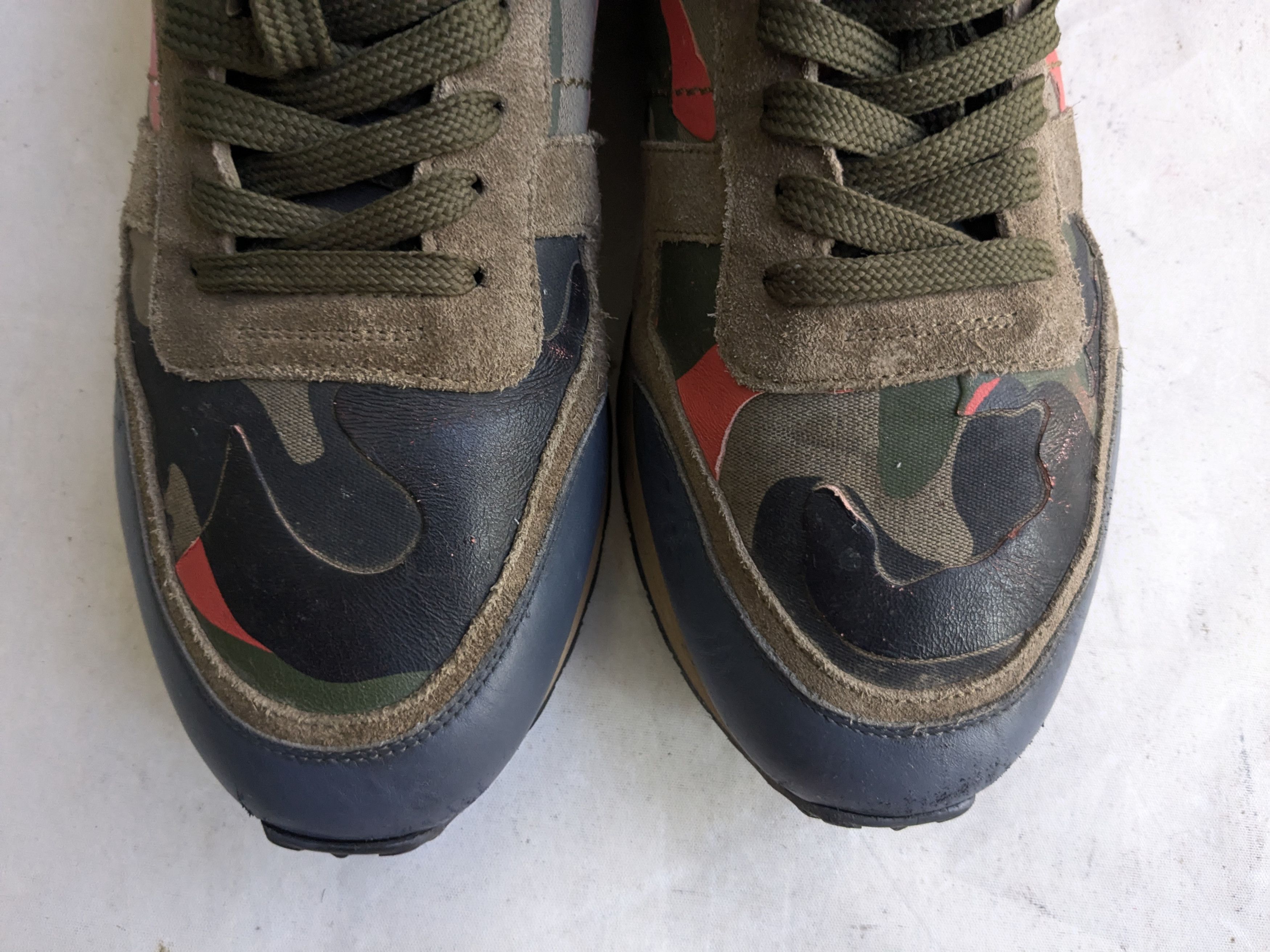 Valentino Valentino Rockstud Sneakers 11 44 Camo Size US 11 / EU 44 - 3 Thumbnail