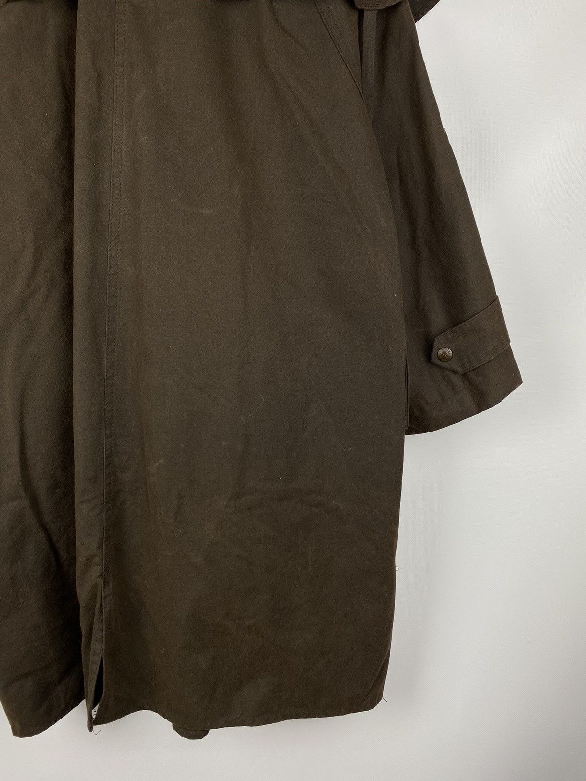 Barbour Driza-Bone vintage wax waxed cotton short weatherall jacket Size US S / EU 44-46 / 1 - 19 Thumbnail