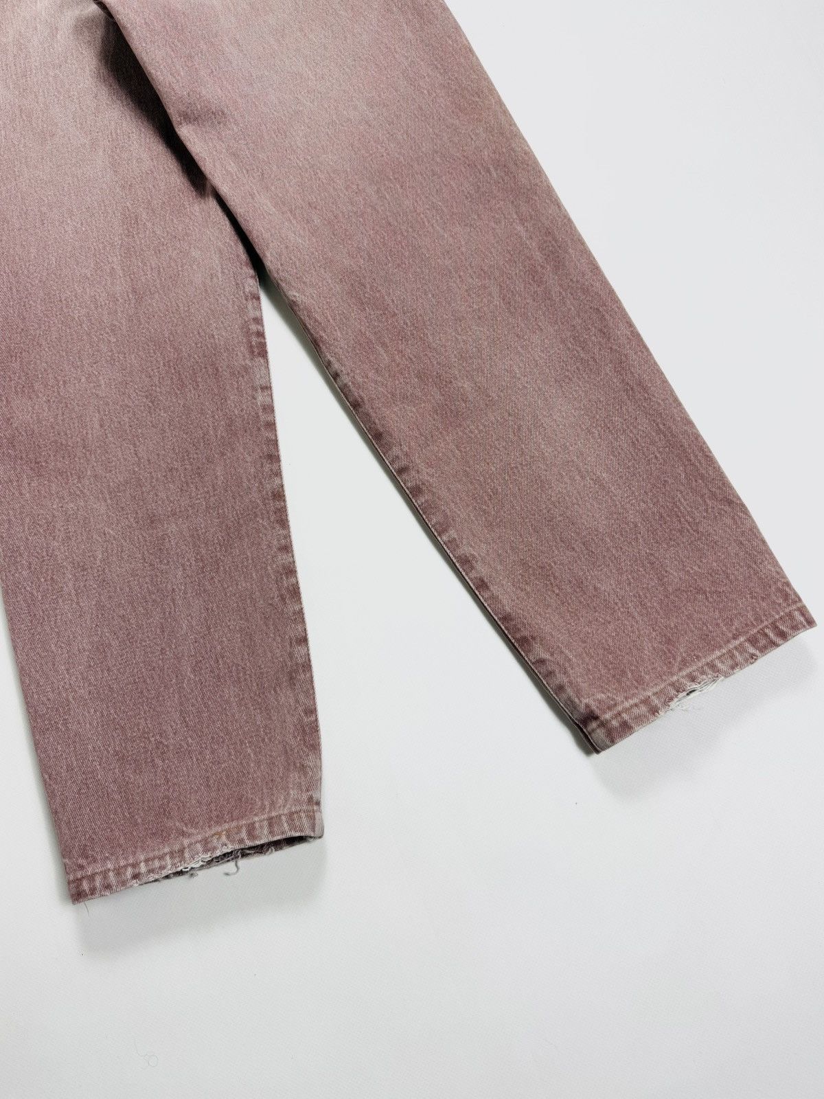 Diesel Vintage Diesel Baggy Burgundy Denim Jeans Size 27" / US 4 / IT 40 - 7 Thumbnail