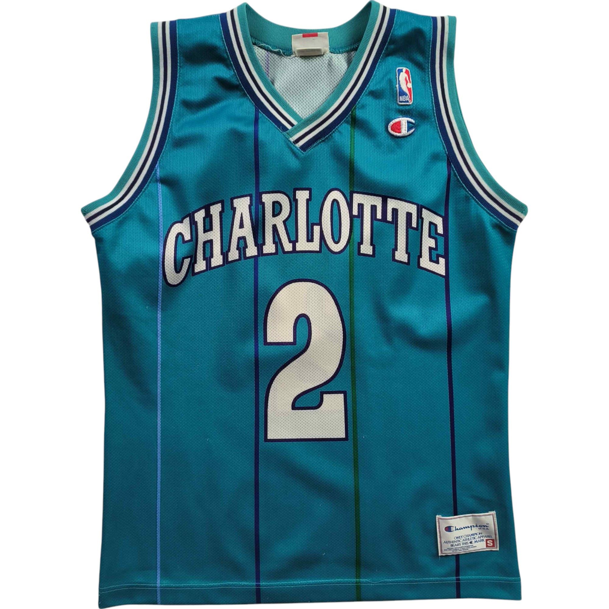 Champion Charlotte Hornets Larry Johnson Champion EU NBA jersey S Size US S / EU 44-46 / 1 - 1 Thumbnail