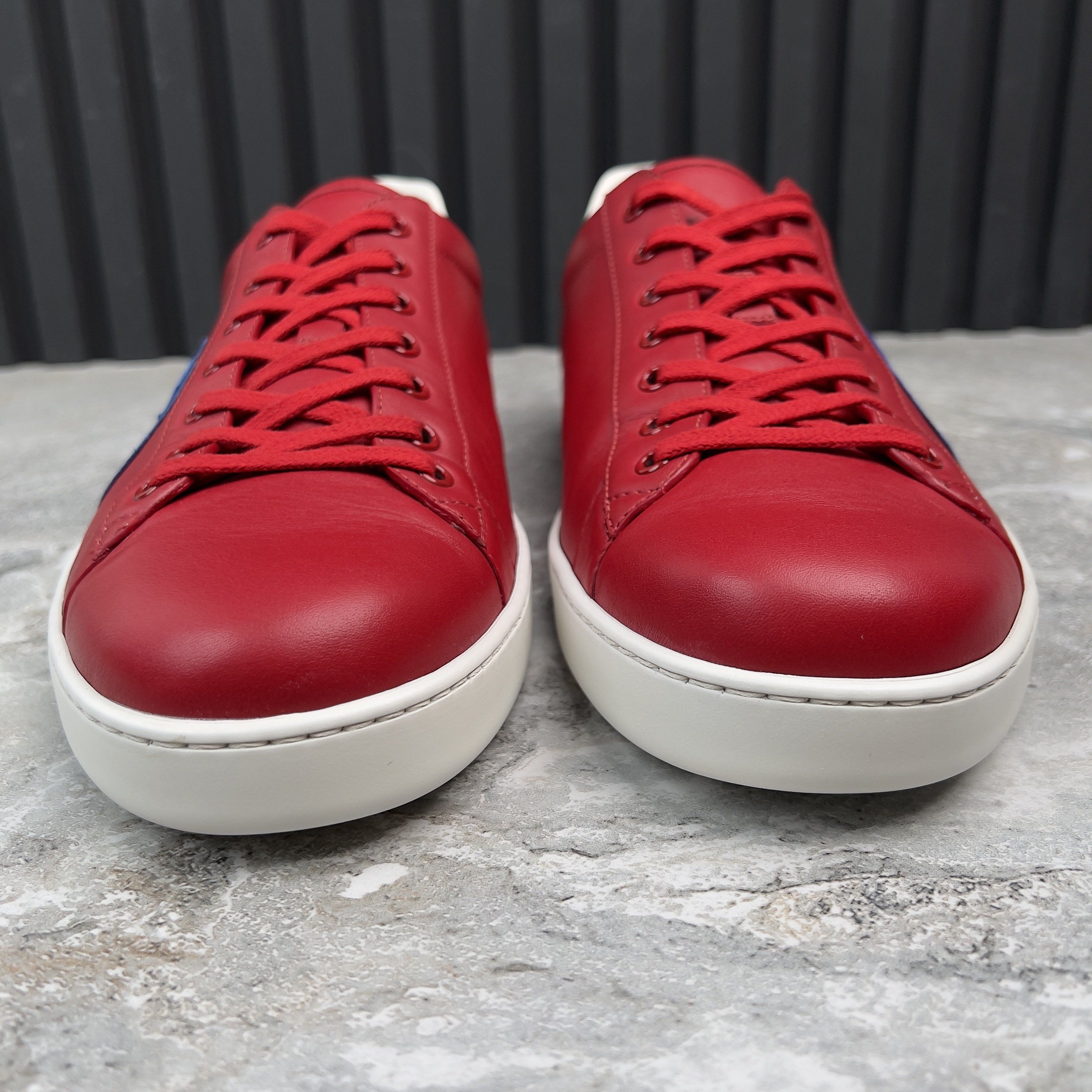 Gucci Ace Interlocking Low-top Sneakers Leather Size US 15 / EU 48 - 3 Thumbnail