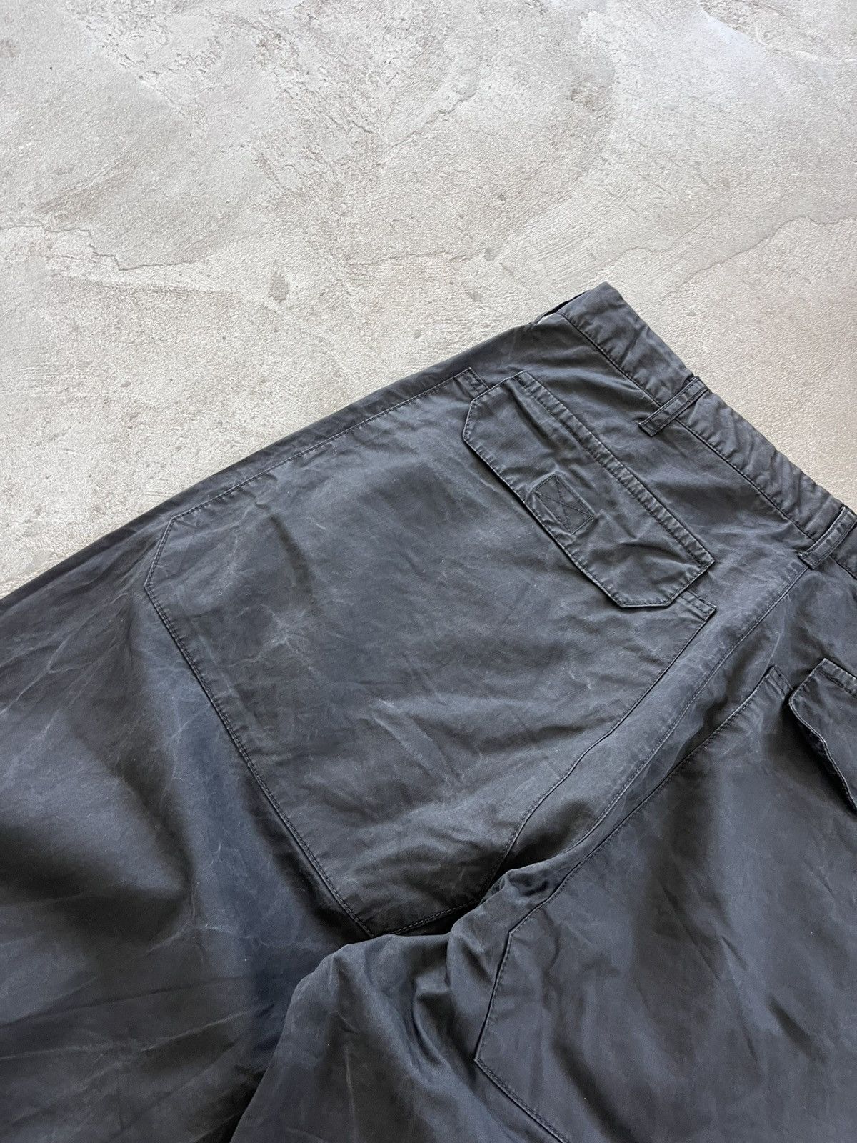 Armani Vintage Armani Black Jeans 36 Wide Fit Waxed Style Luxury Size US 36 / EU 52 - 16 Thumbnail