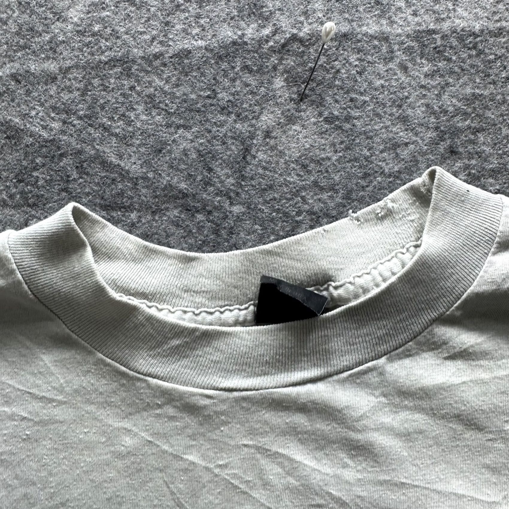 Vintage VINTAGE U.S. BEER TEAM Shirt Mens L Gray Graphic Tee Crewneck 90s Size US L / EU 52-54 / 3 - 6 Thumbnail