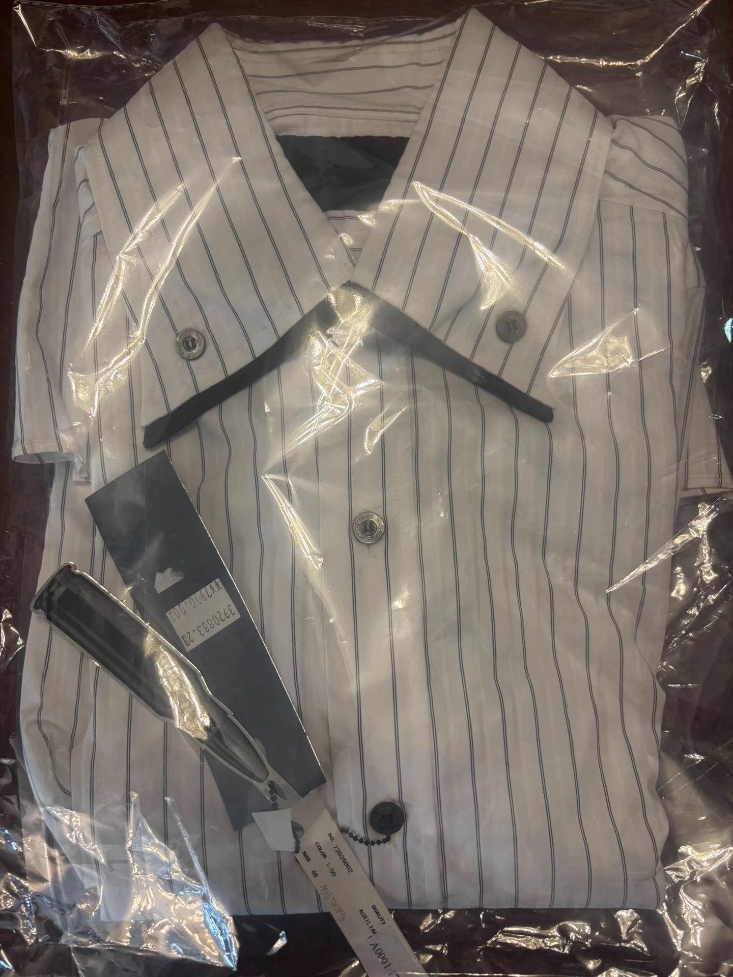 Roen Roen Hi-End Double Layer Collar Shirt K11 Size US M / EU 48-50 / 2 - 6 Thumbnail