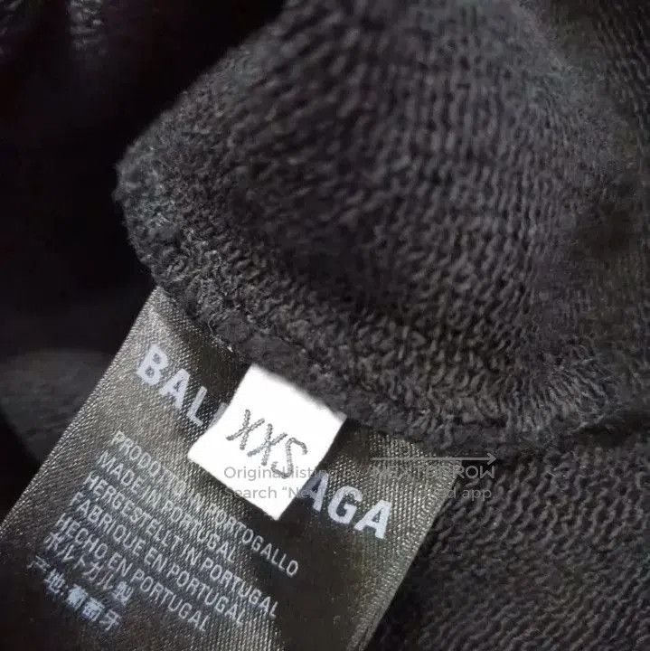 Balenciaga Balenciaga Casual Logo Print Black Hoodie. Size US XXS / EU 40 - 3 Thumbnail