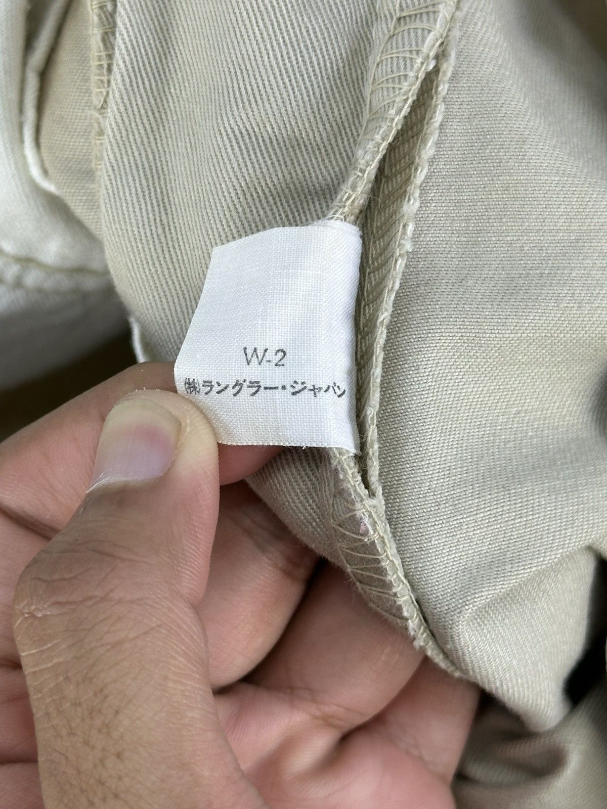 Wrangler Wrangler Straight Cut Khaki Trouser Pants Size US 30 / EU 46 - 12 Thumbnail