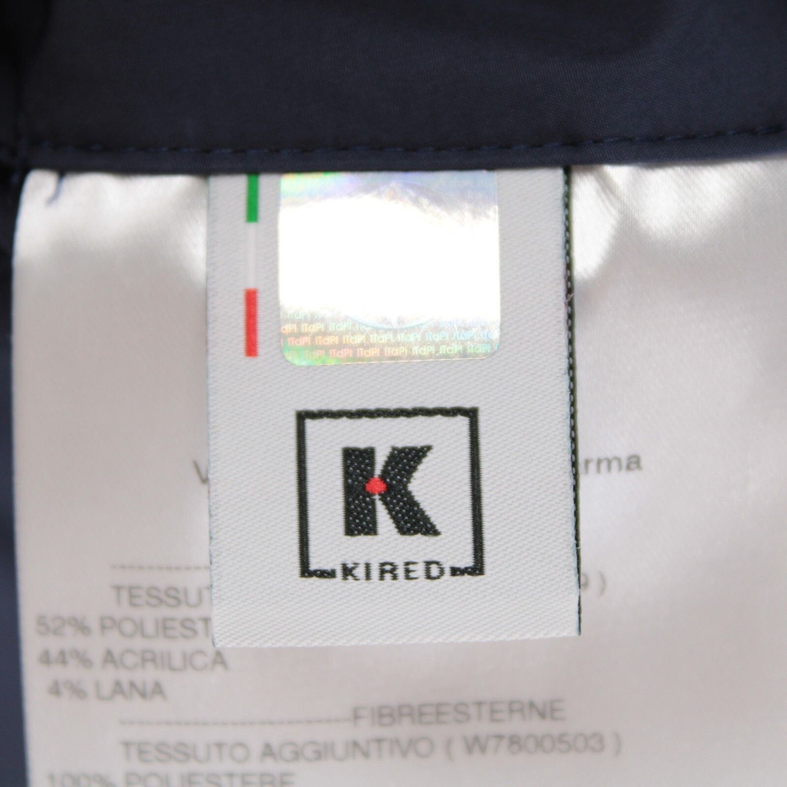 Kiton Kiton Jacket Size M US In Blue Polyester Blend Size US M / EU 48-50 / 2 - 7 Thumbnail