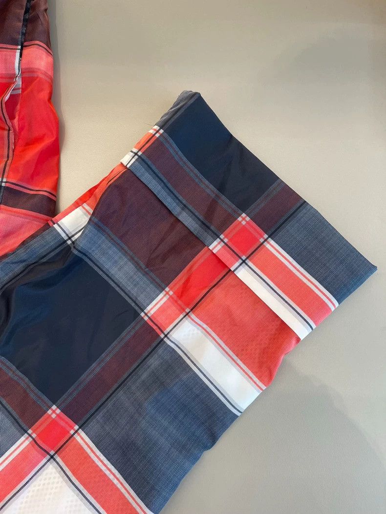 Thom Browne Thom Browne Red checkered fiber casual trousers Size 25" / US 0 / IT 36 - 9 Thumbnail