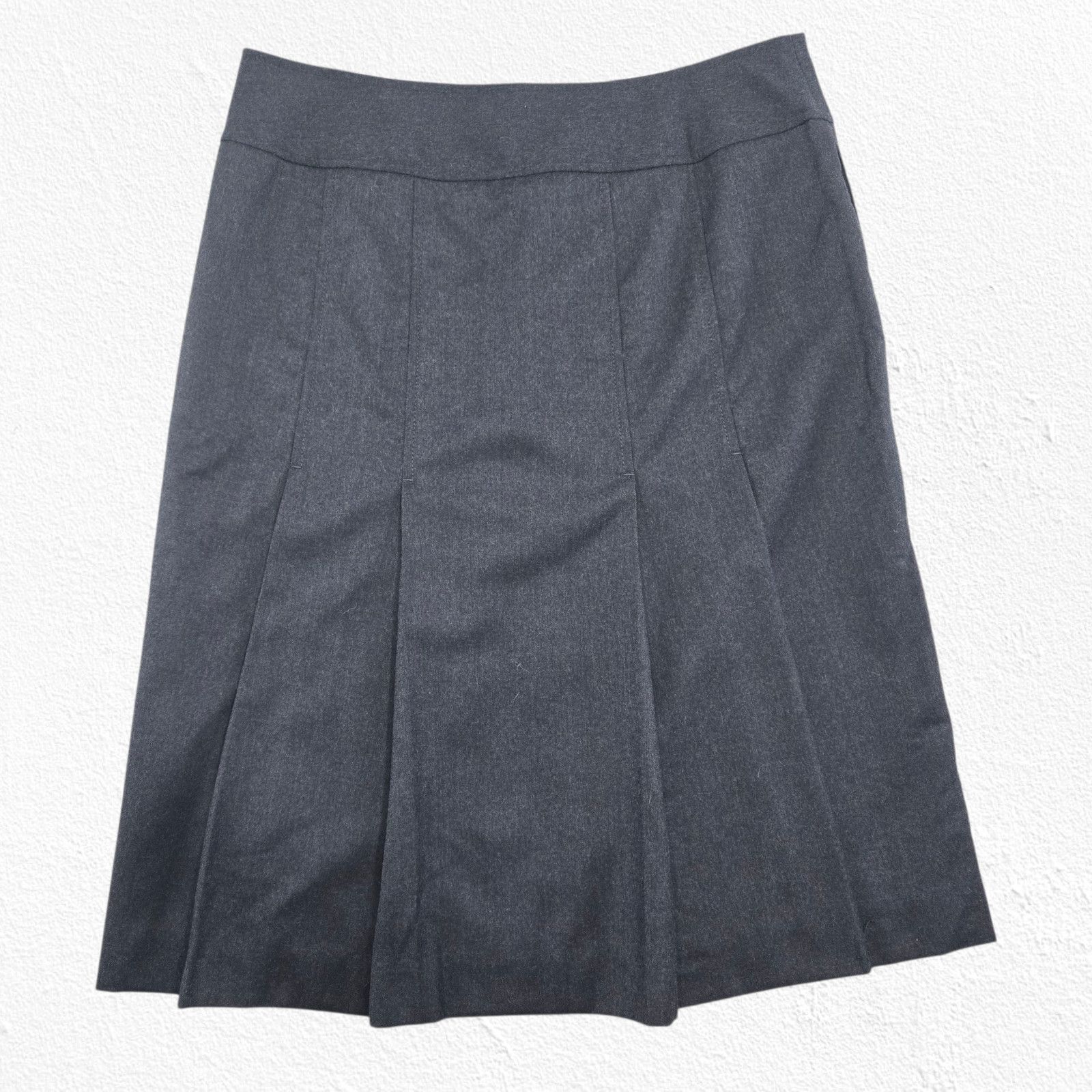 J.Crew J Crew Wool Pencil Skirt Size 8 Charcoal NWT Size 30" / US 8 / IT 44 - 10 Thumbnail
